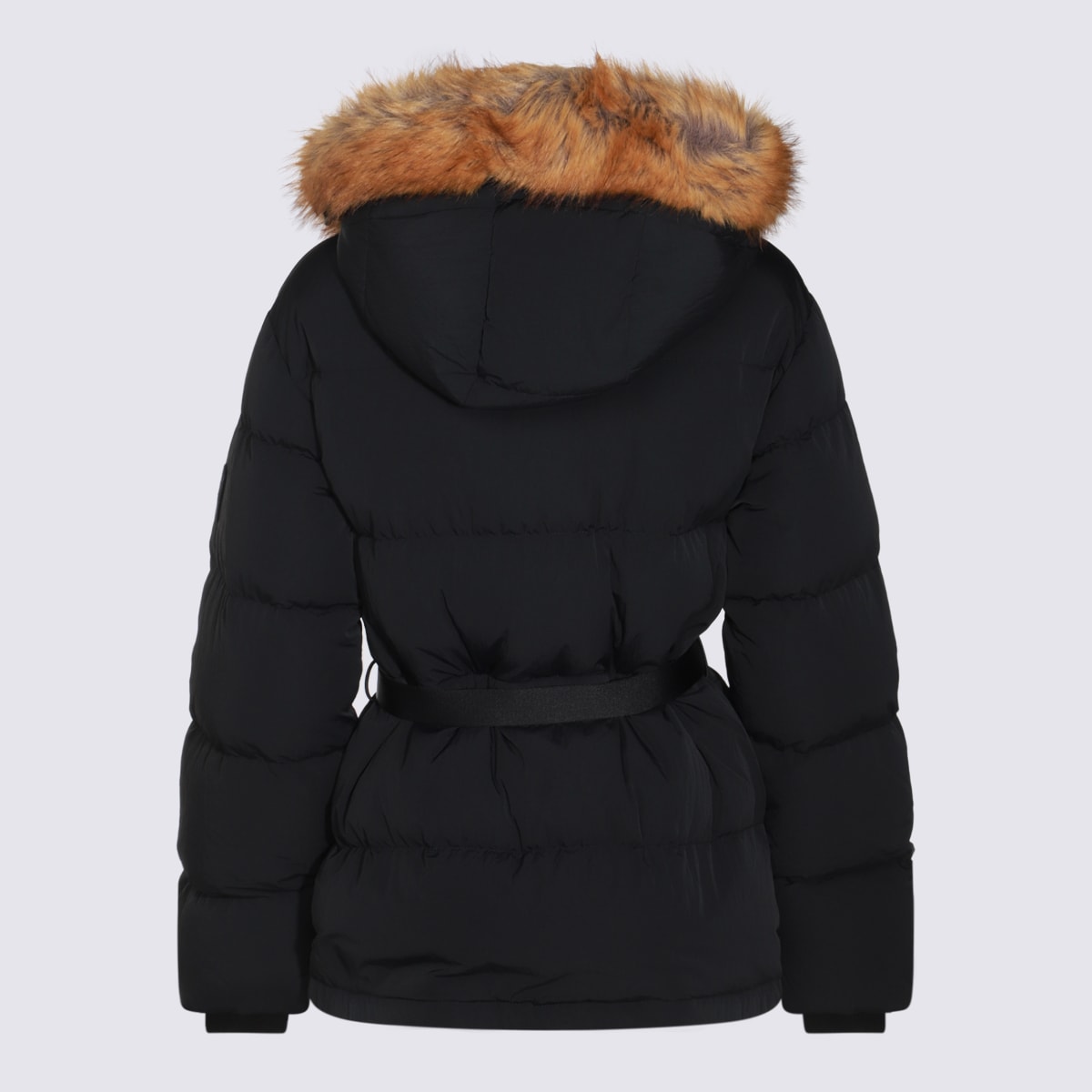 Shop Burberry Black Down Jacket