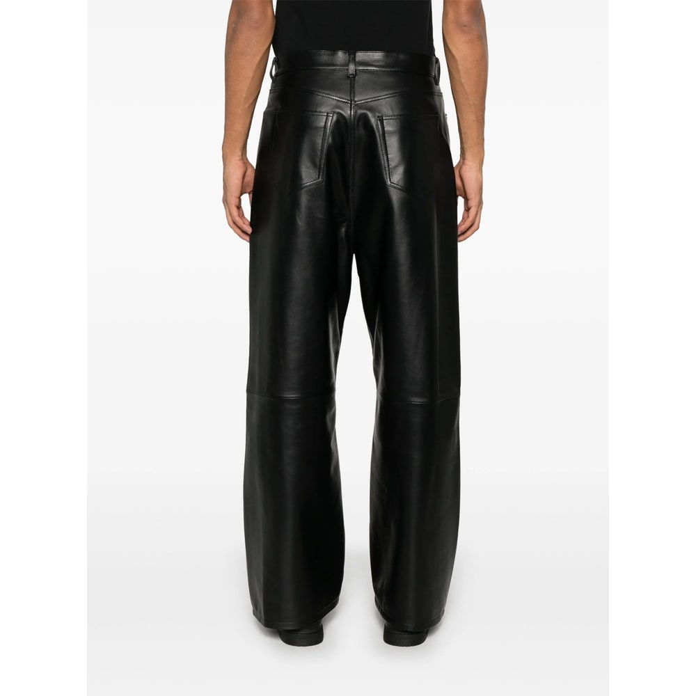 Tonywack Wide-leg Trousers In Black