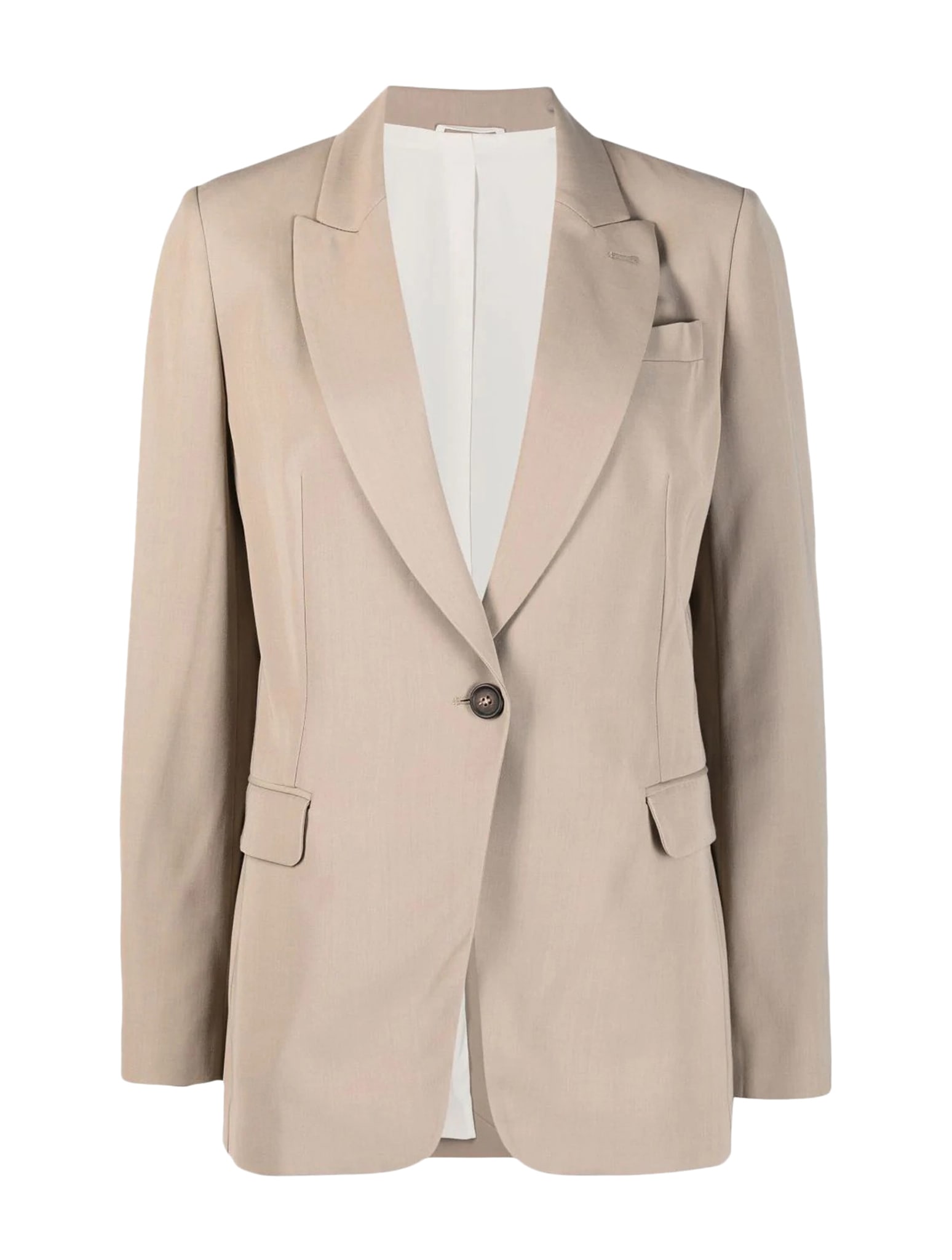 Brunello Cucinelli Suit-type Jacket In Bleeker Beige | ModeSens