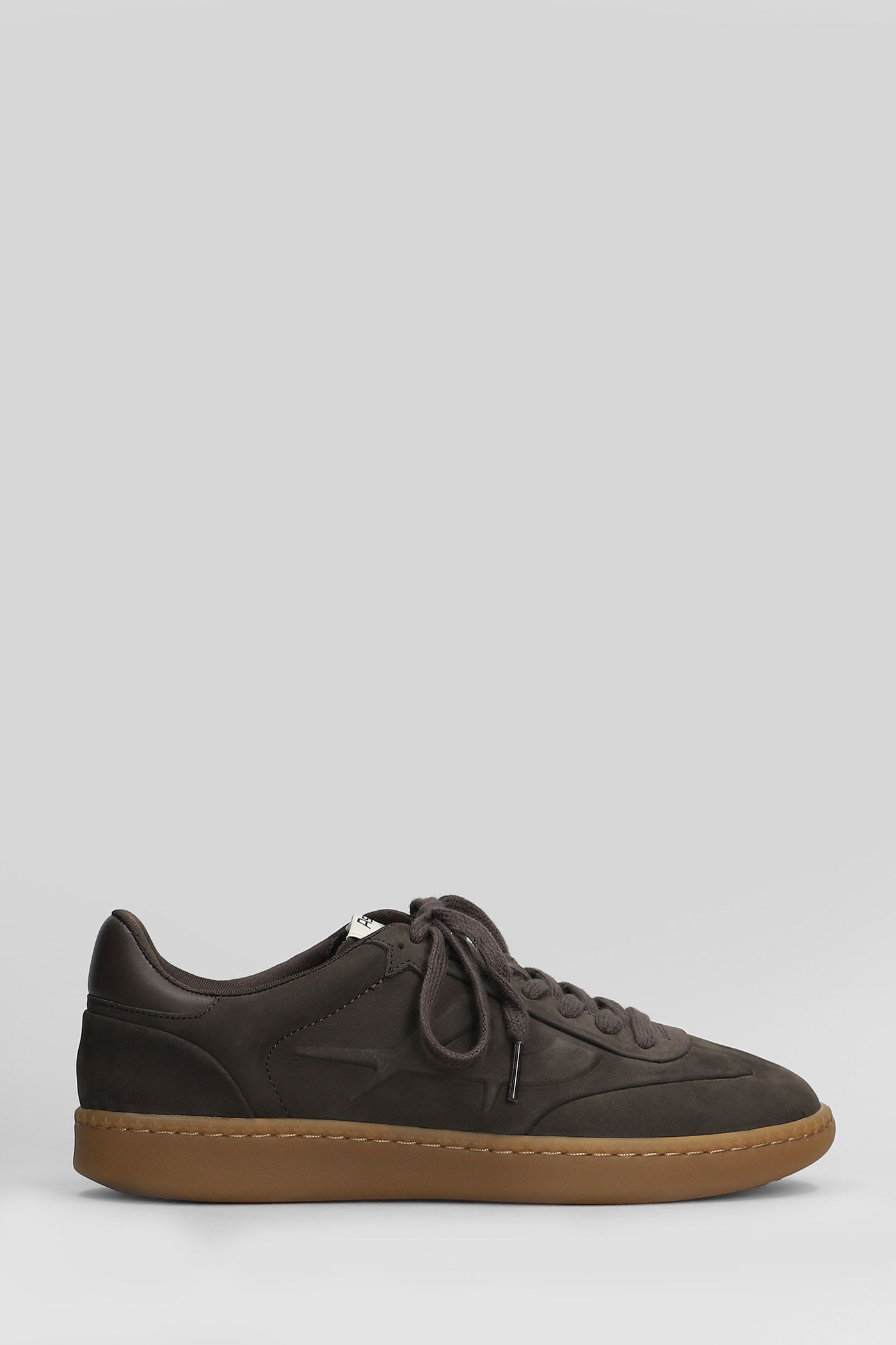 Siena Sneakers In Brown Nubuck