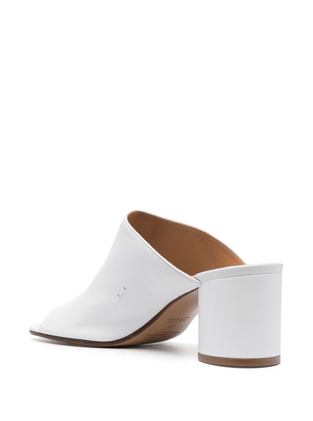 Maison Margiela Hannah Slide Sandal In White | ModeSens
