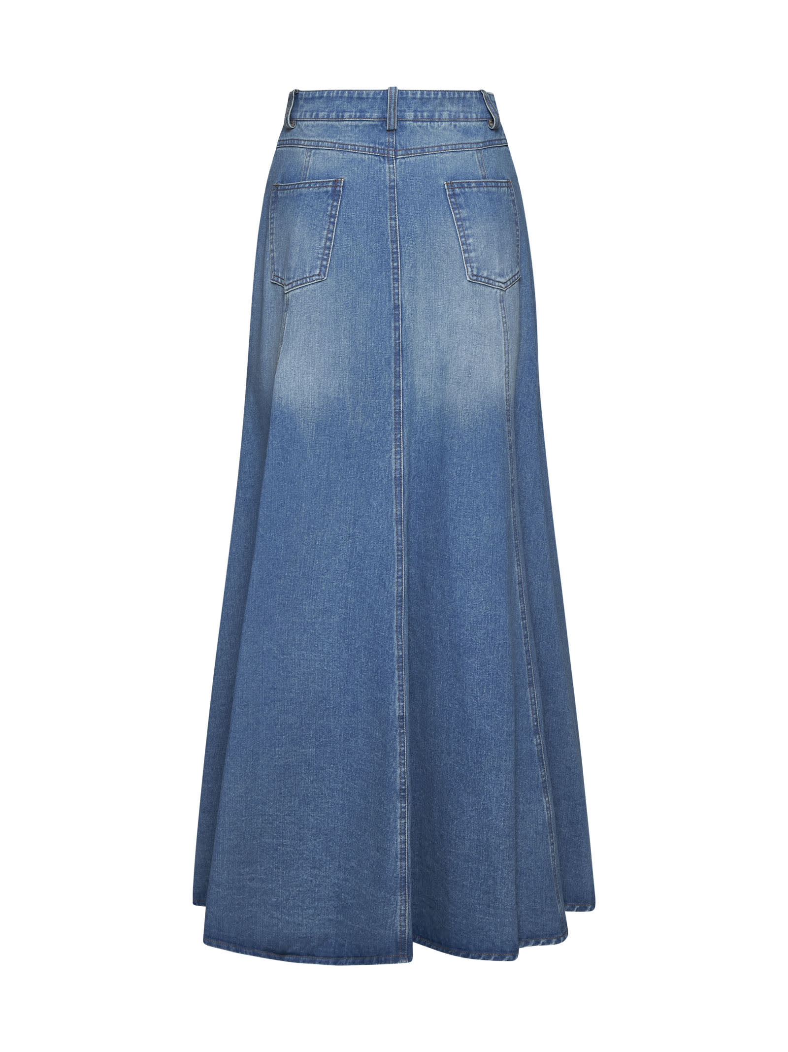 Shop Hope Skirt In Denim