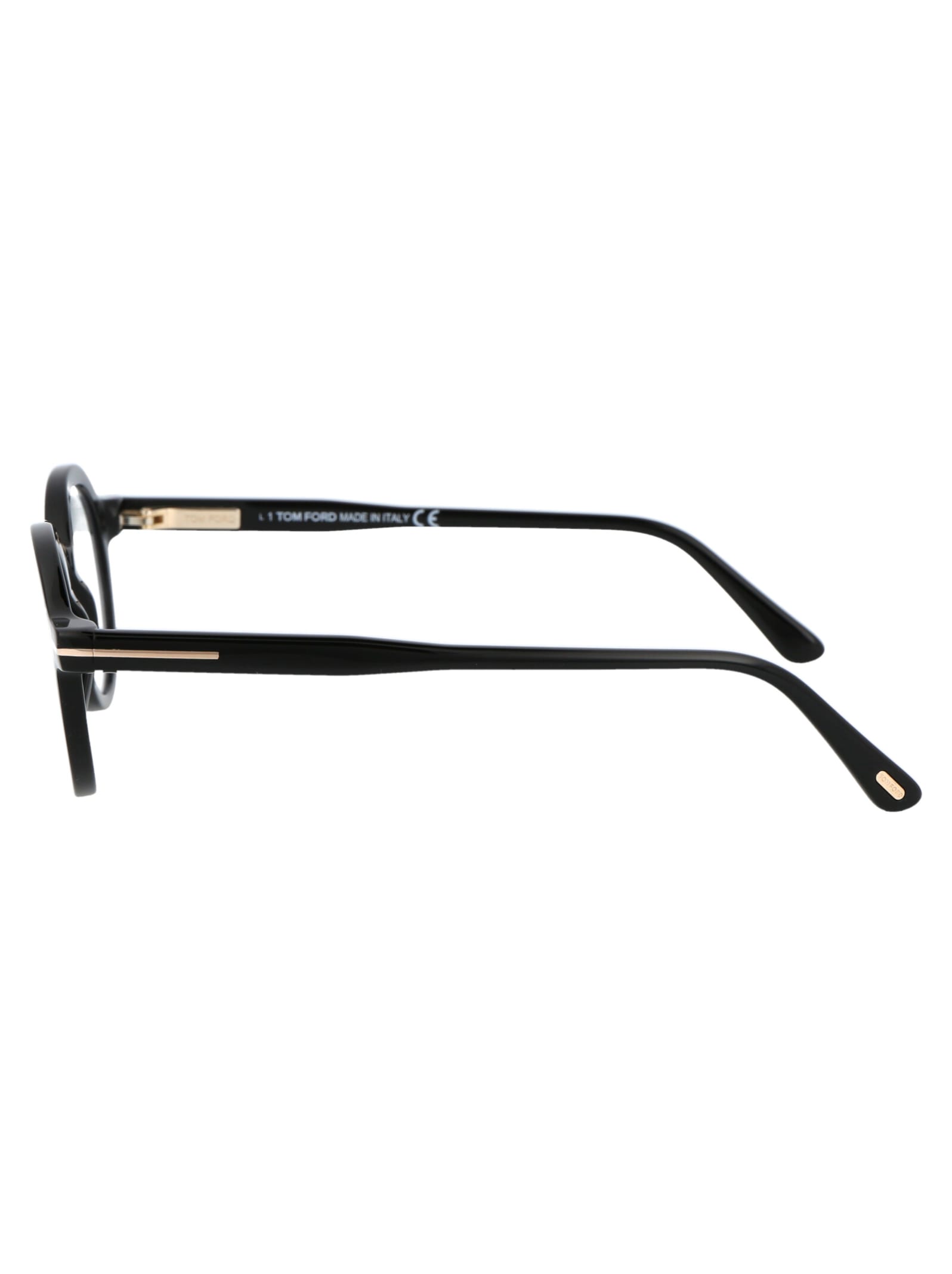 Shop Tom Ford Ft5664-b Glasses In 001 Nero Lucido