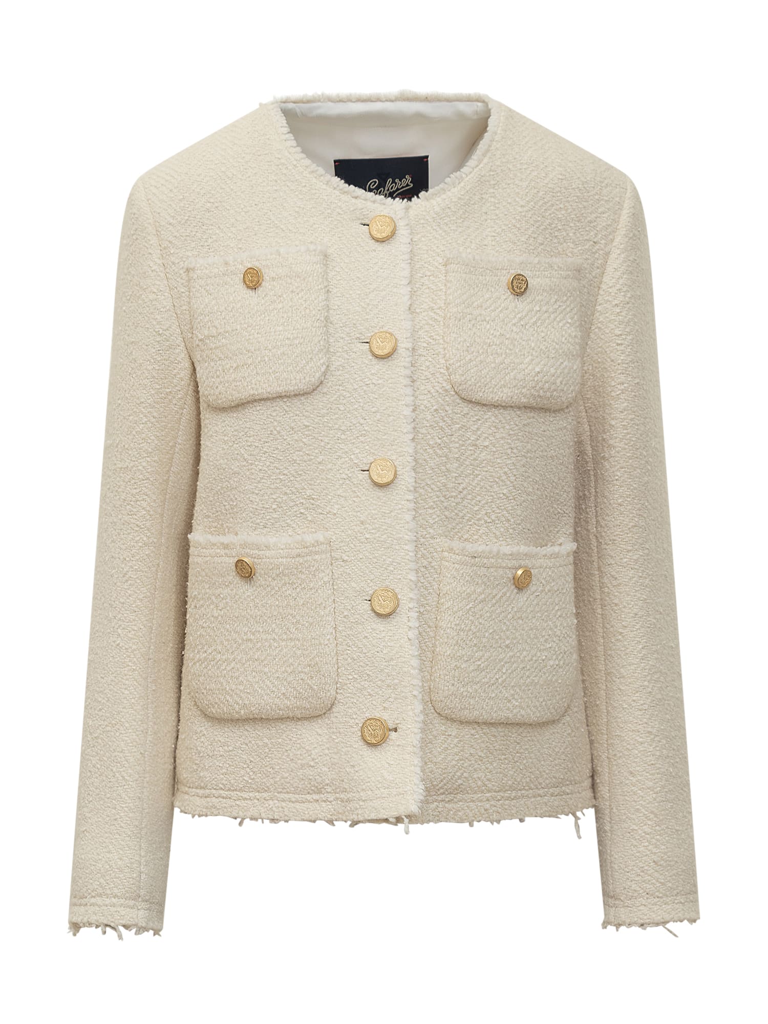 Shop The Seafarer Nina Jacket In Latte