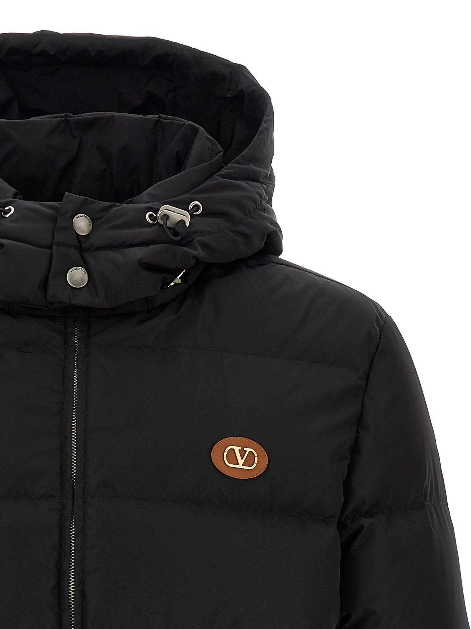 Valentino Garavani  Garavani 'vlogo Signature' Down Jacket In Black