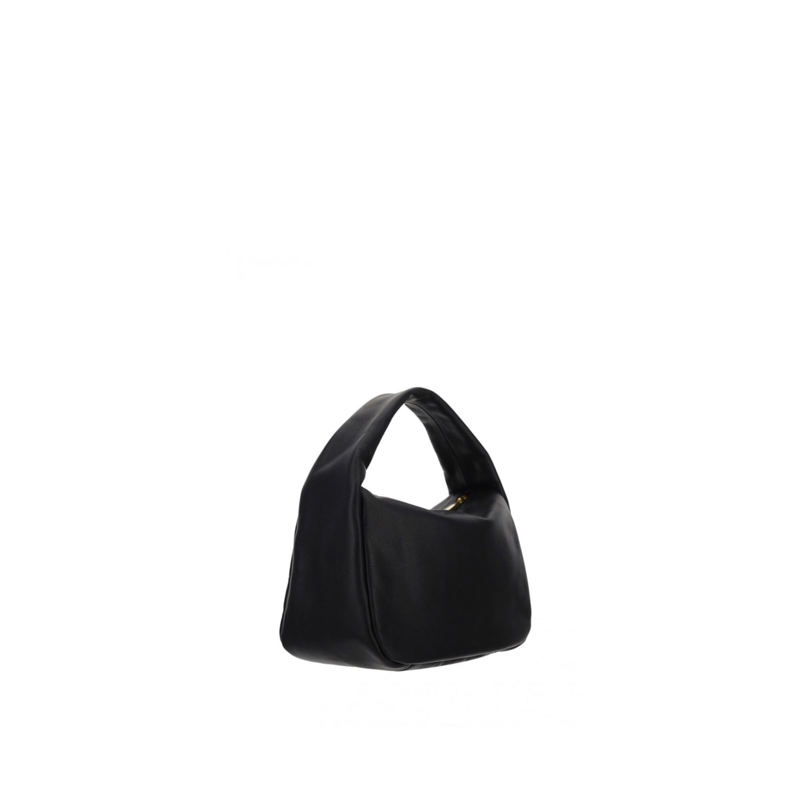 Shop Dsquared2 Leather Logo Handbag In Black