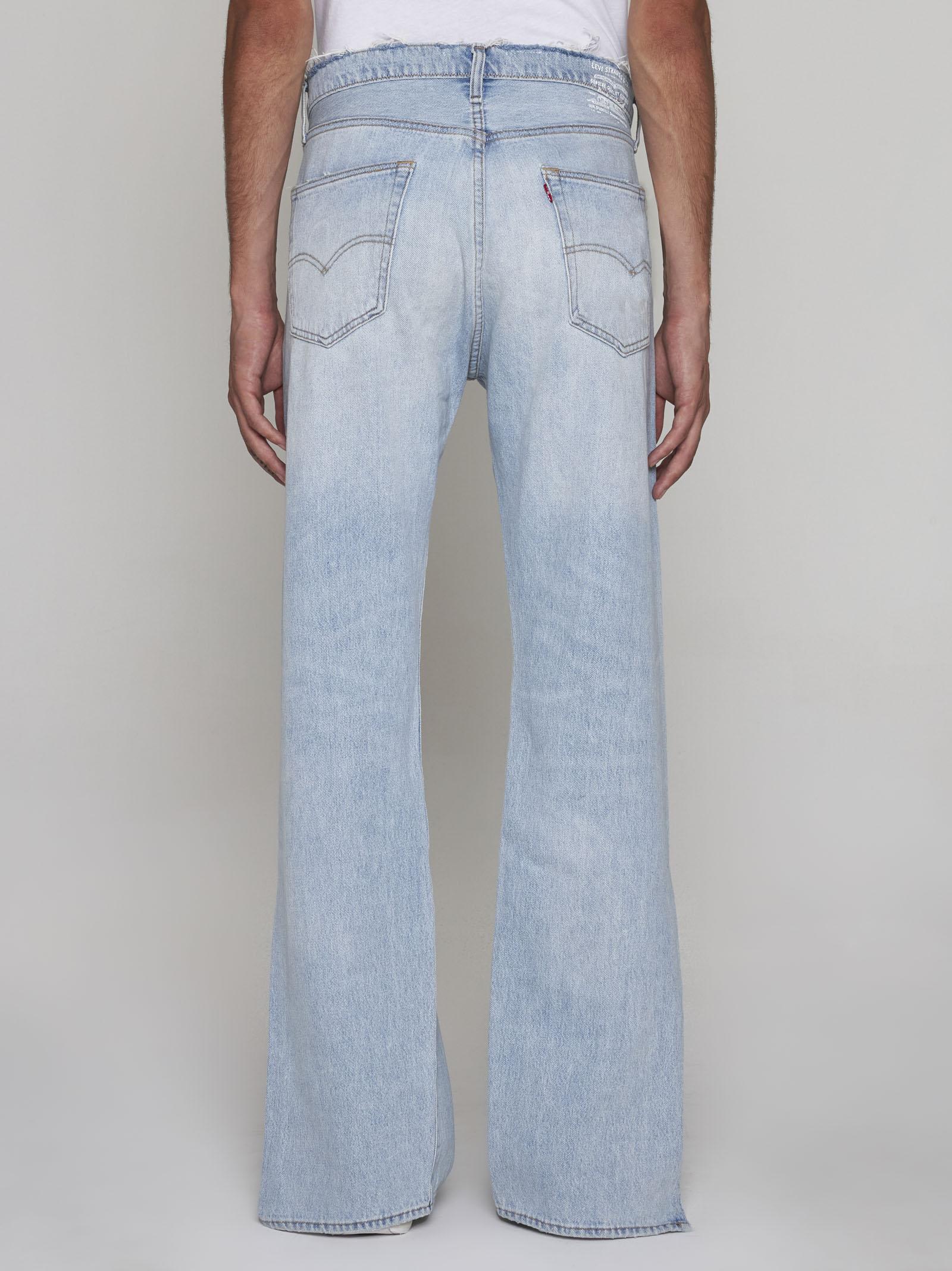 Shop Erl X Levis 501 Jeans In Blue