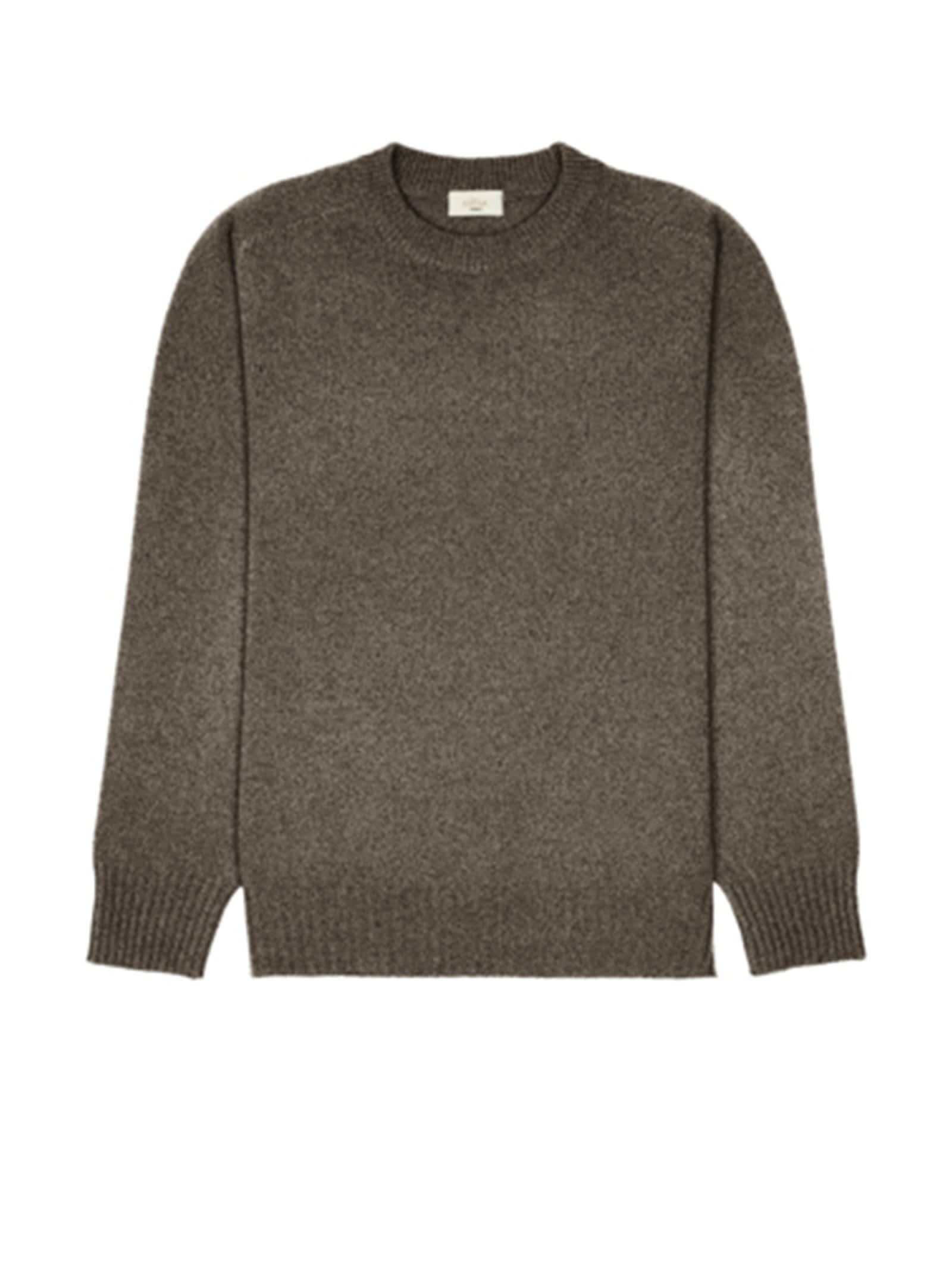 Mens Brown Crewneck Sweater