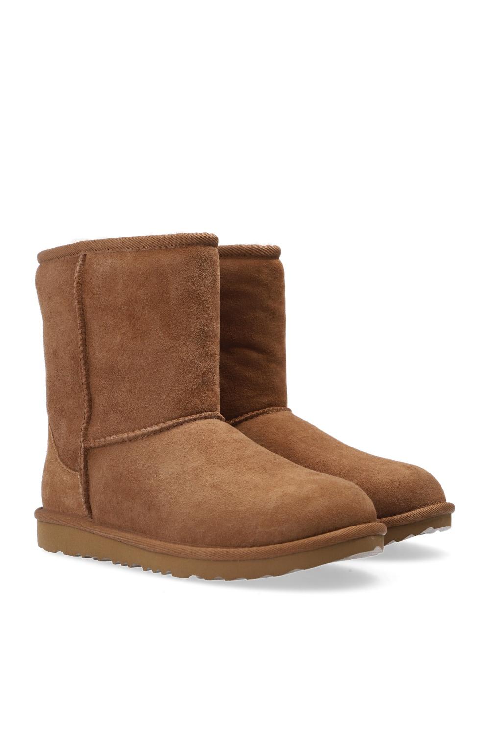 Shop Ugg Classic Ii Suede Snow Boots In Marrone