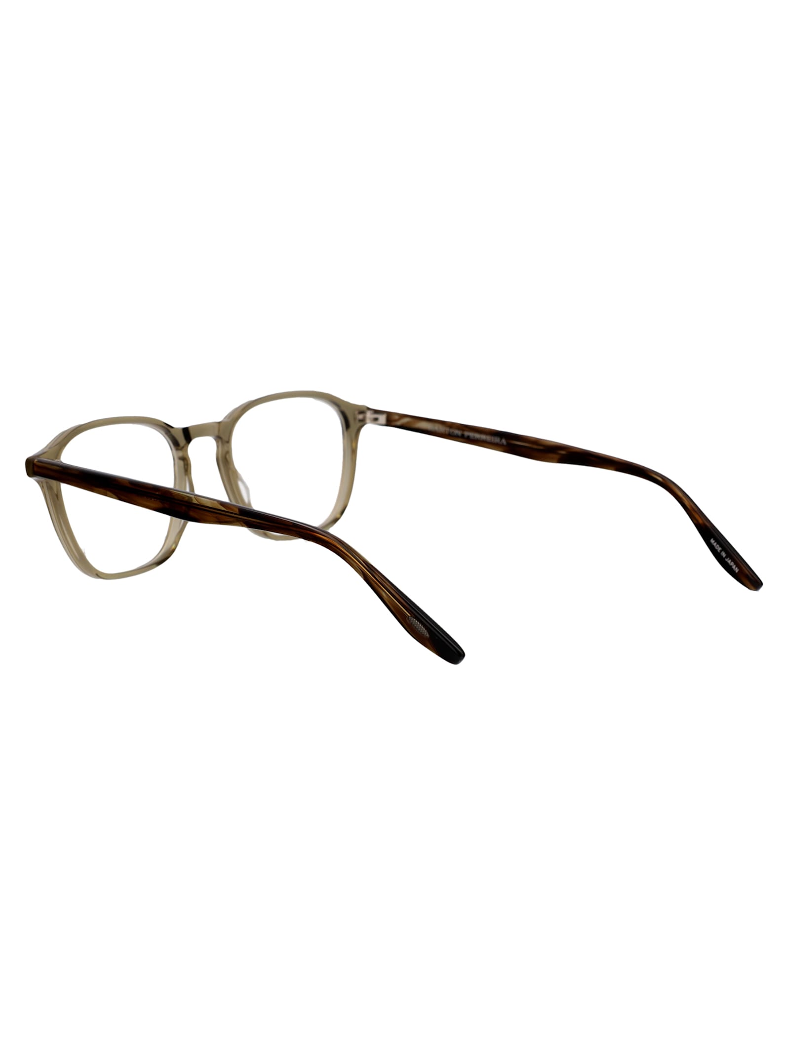 Shop Barton Perreira Zorin Glasses In Khaki