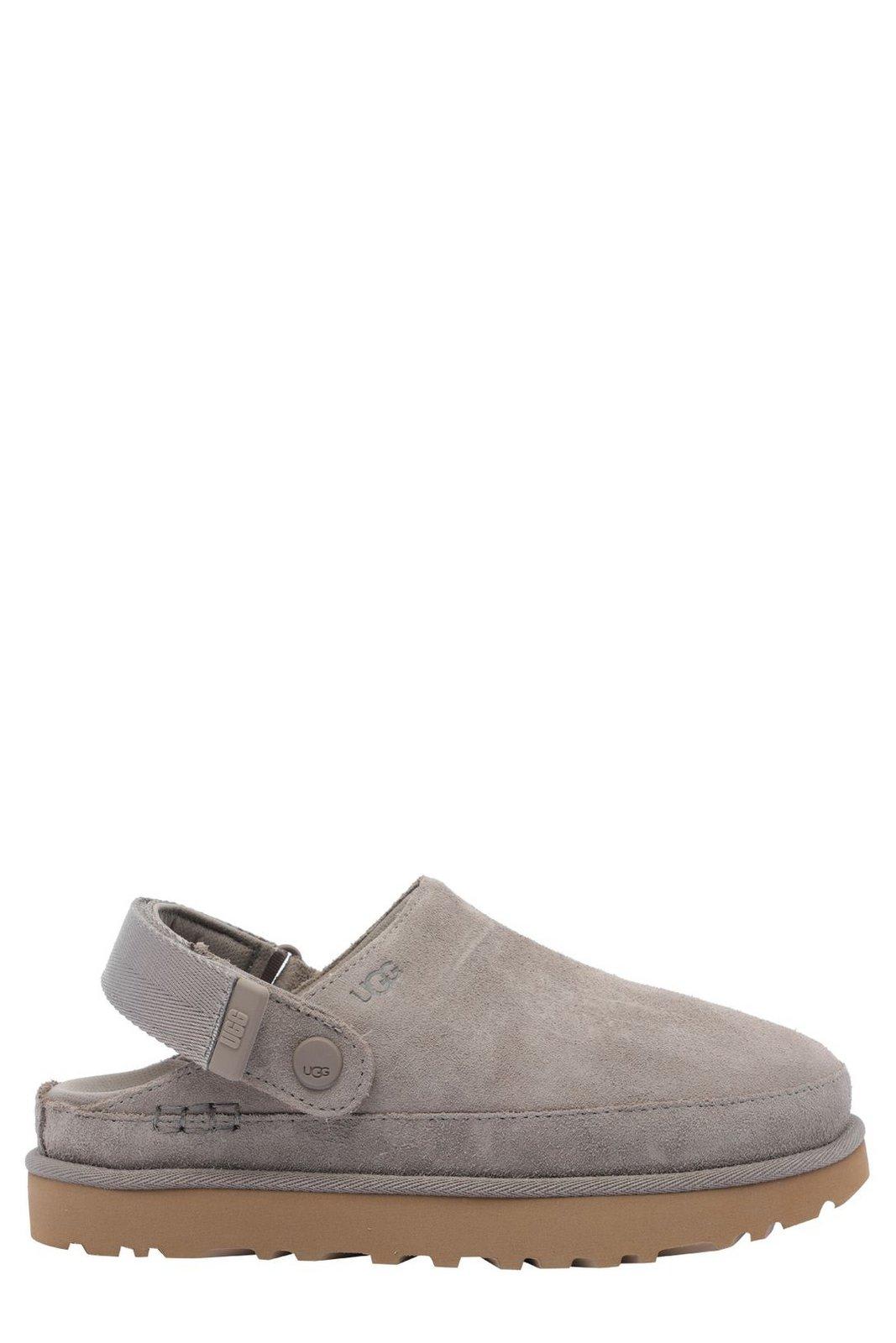 Ugg Goldenstar Slip-on Clogs In Gray