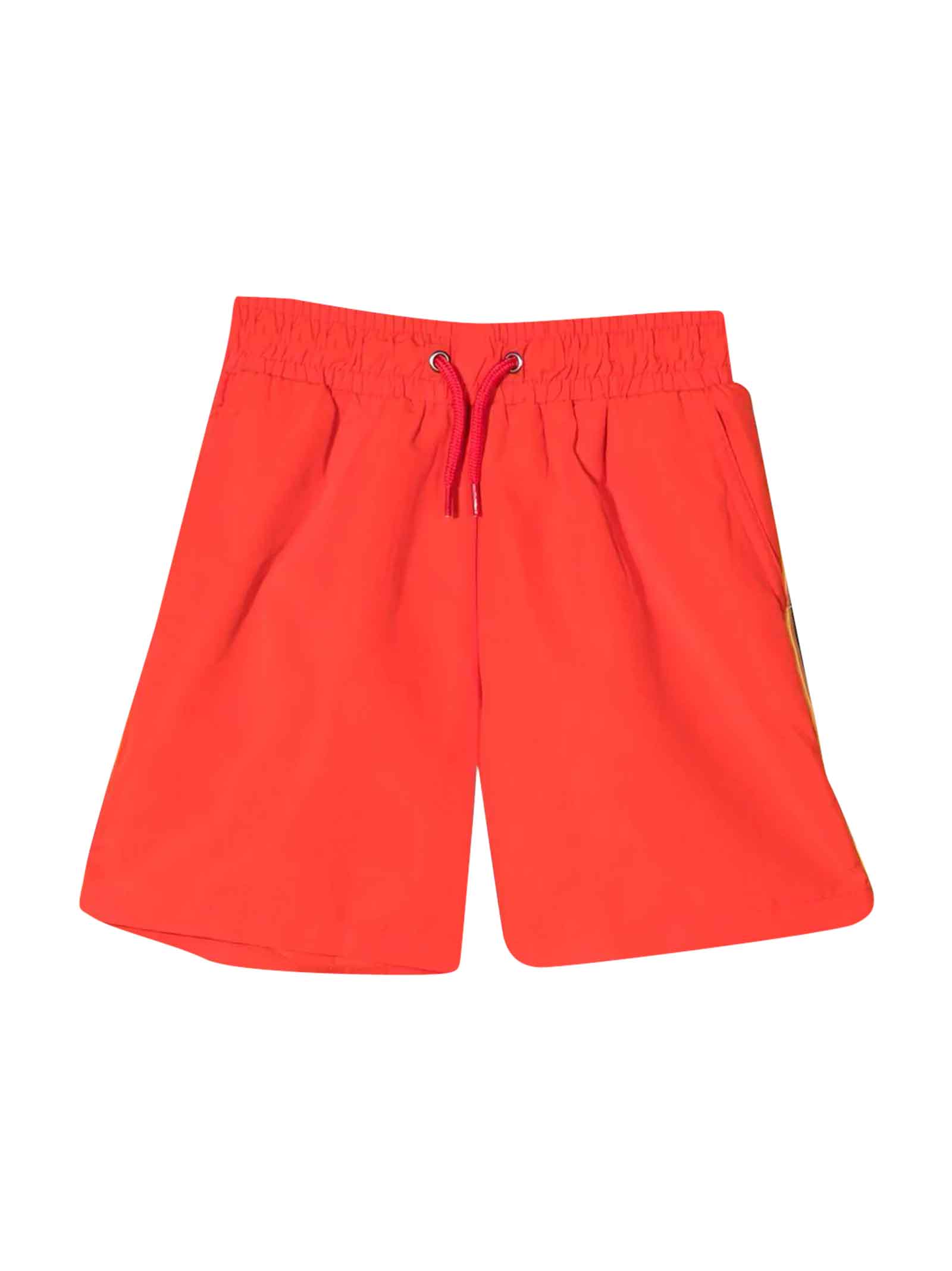 Paul Smith Junior Red Teen Boy Bermuda Shorts