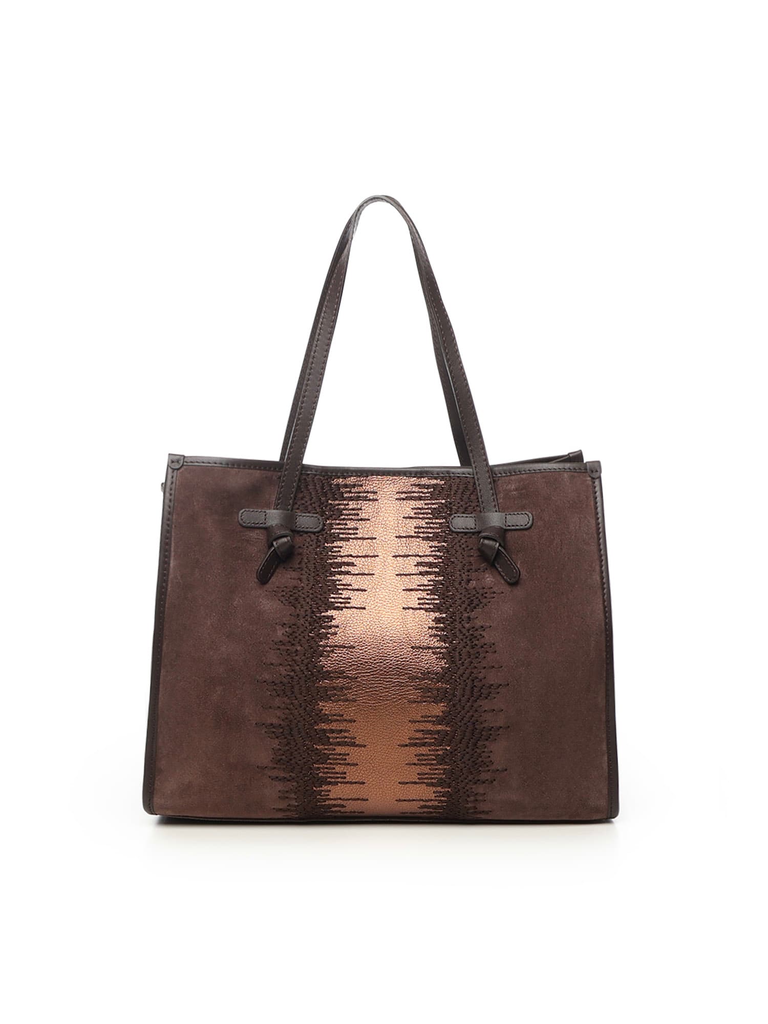 Gianni Chiarini Marcella Shopping Bag In Brown