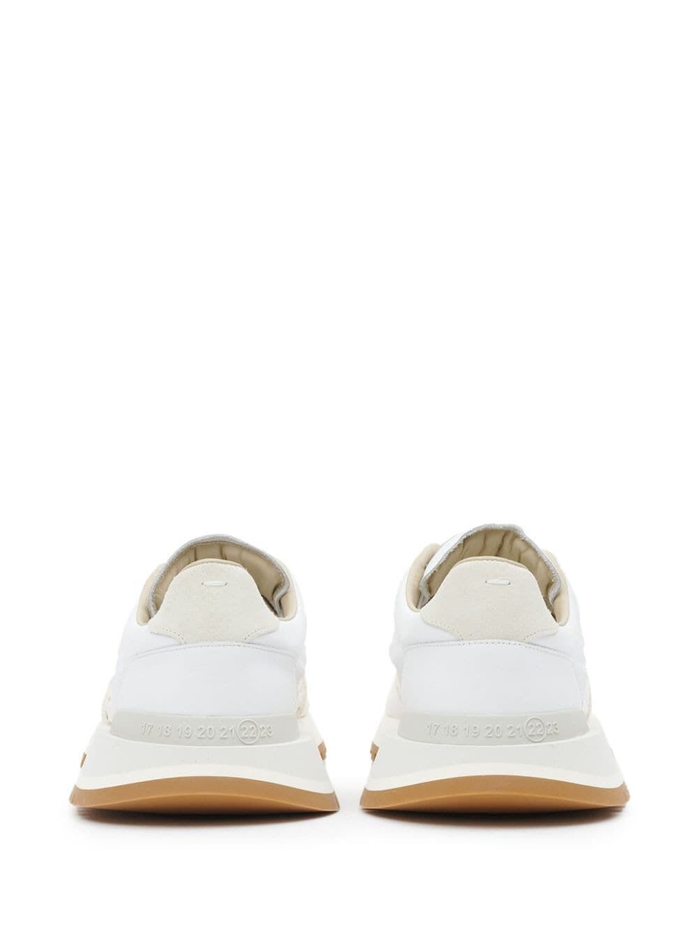 Shop Maison Margiela 50/50 Sneakers In White