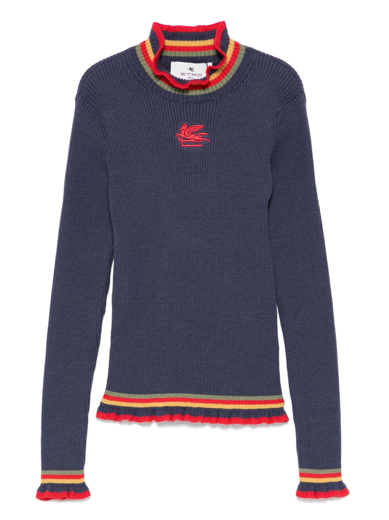 Shop Etro Sweaters Blue