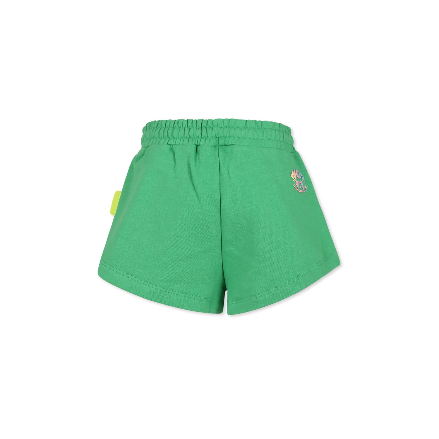 Shop Barrow Green Shorts For Girl With Smiley