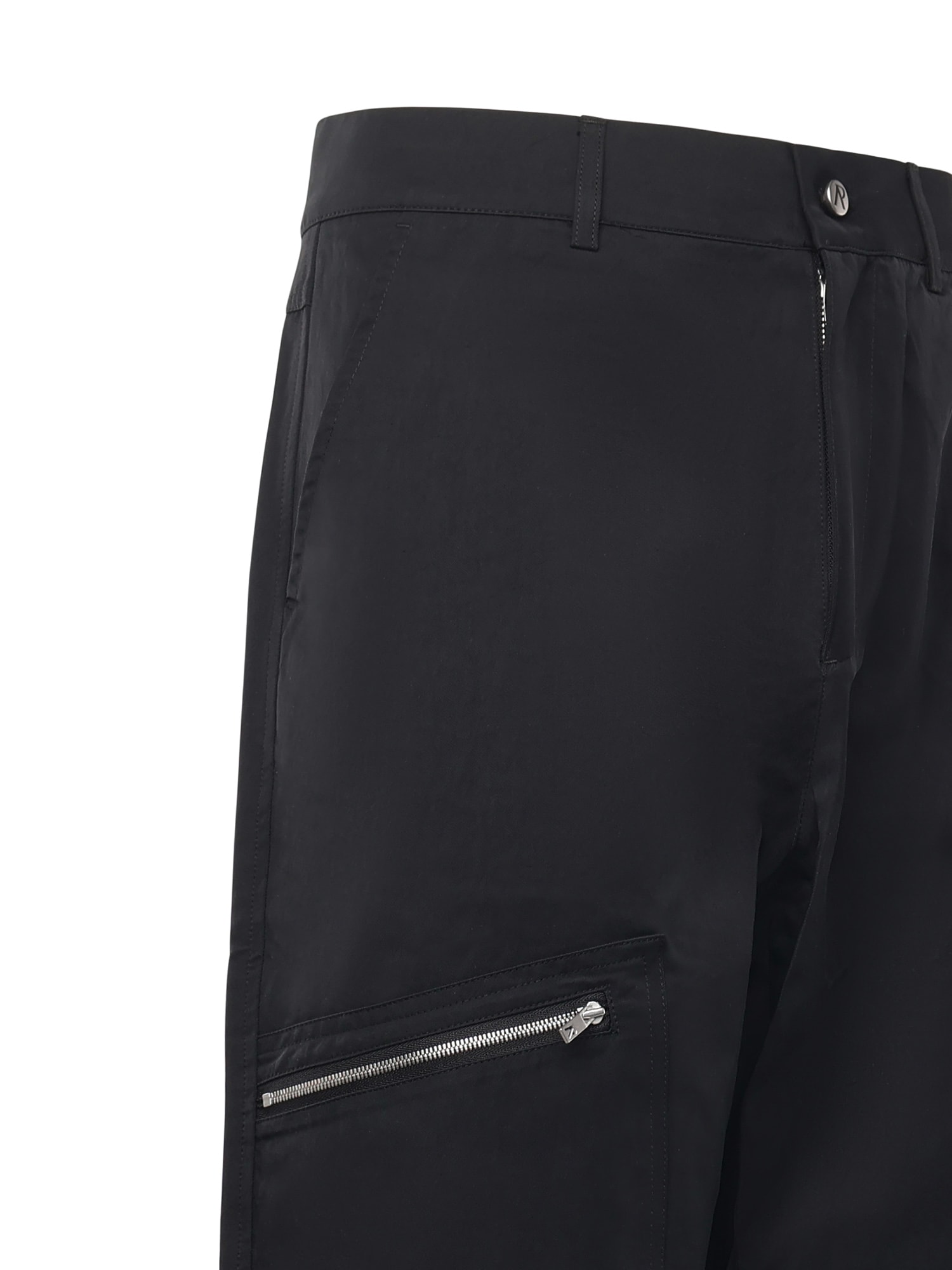 Represent Nylon Workwear Pants In Black