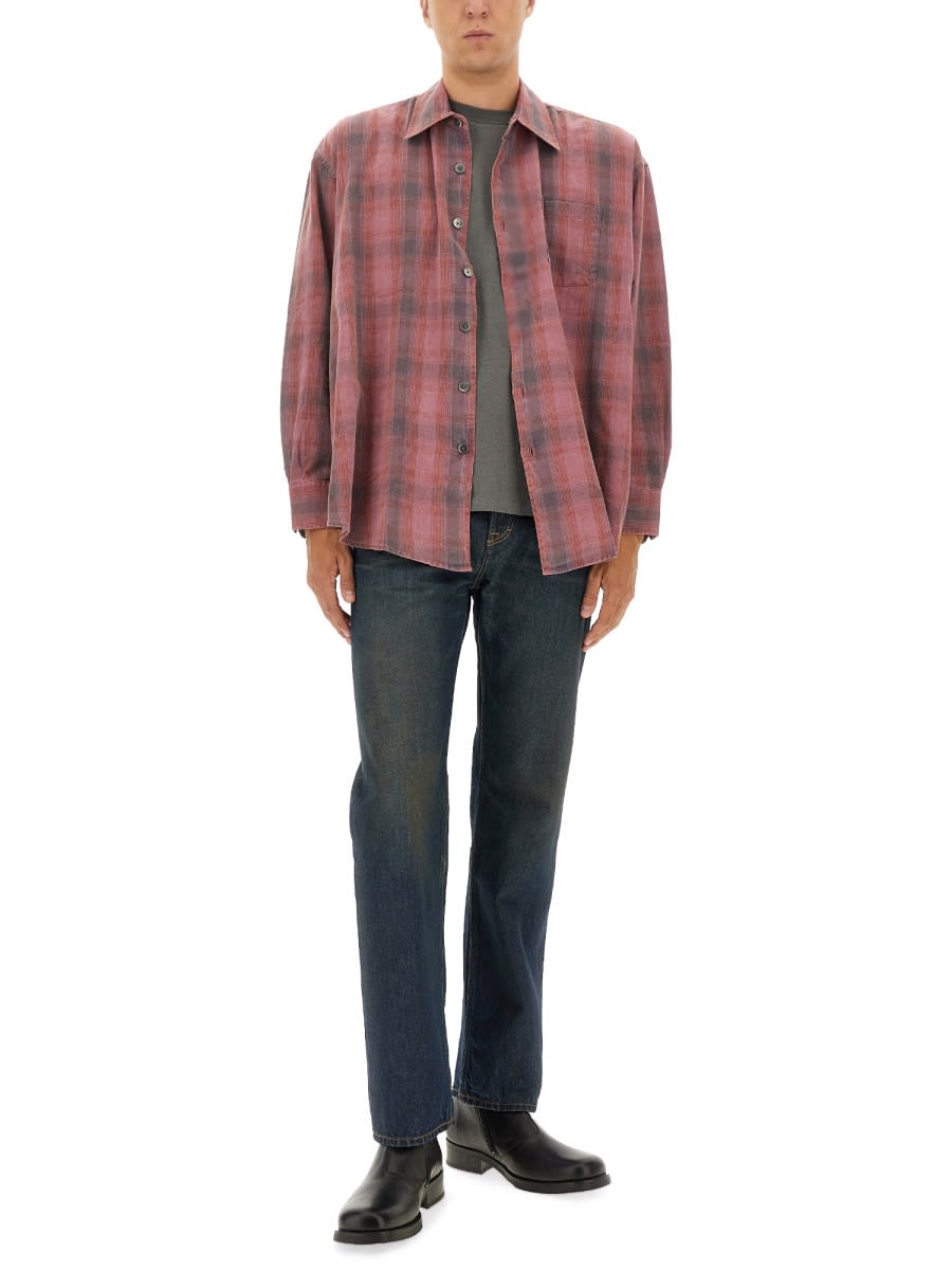 Our Legacy Pants First Cut In Blue