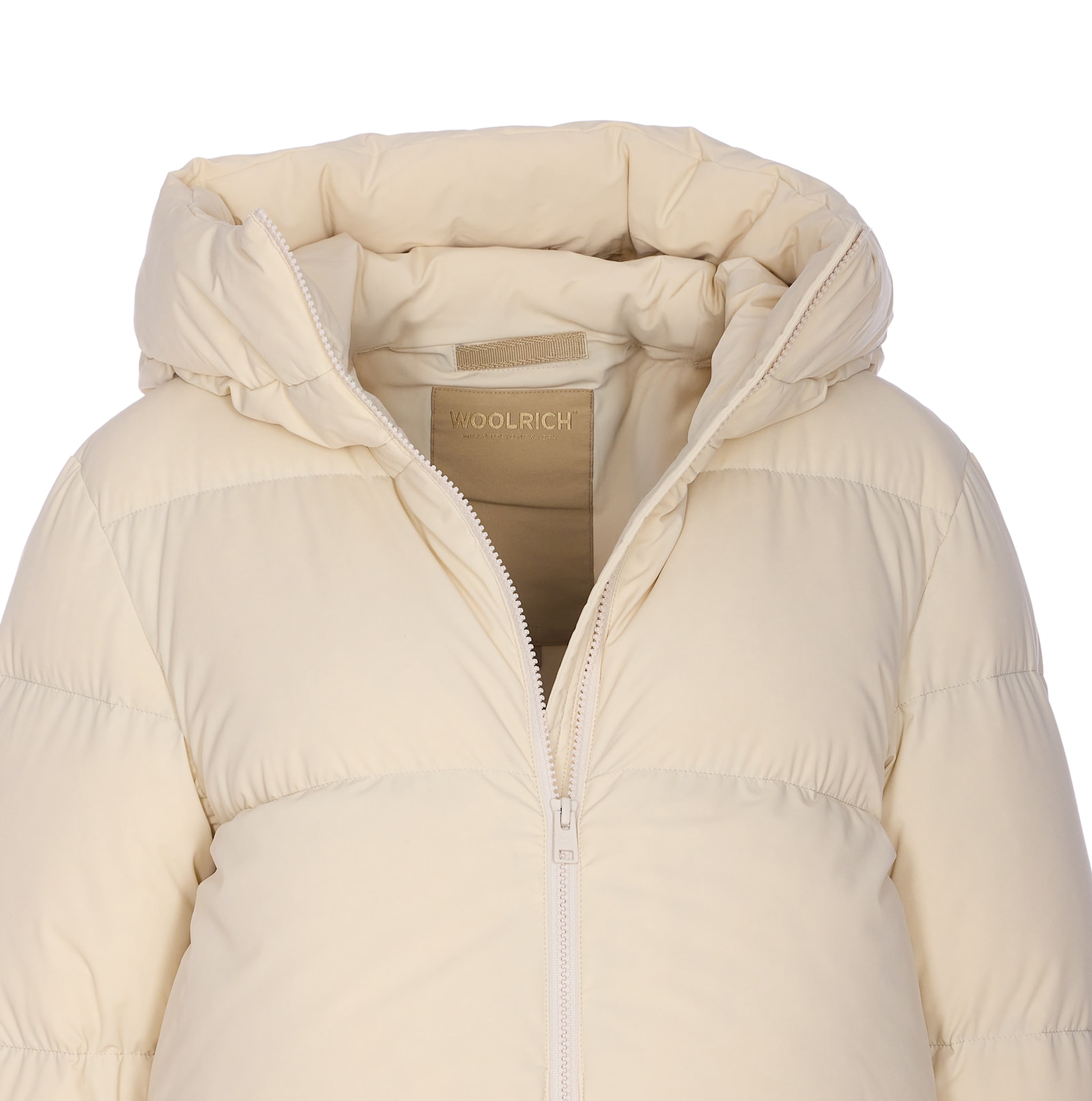 Woolrich Cloud Madison Down Jacket In Neutral