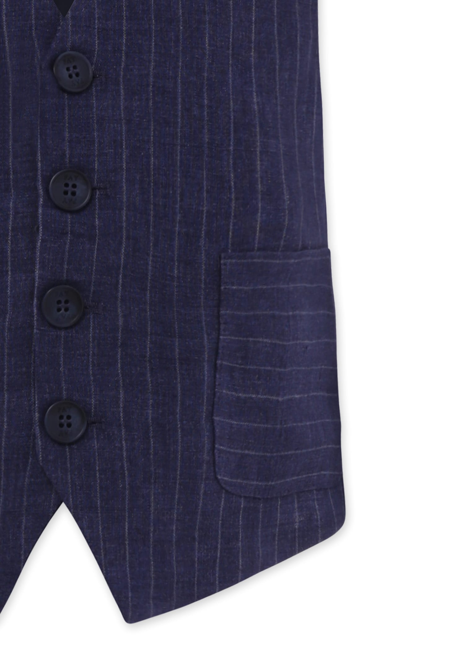 Fay Blue Waistcoat For Boy