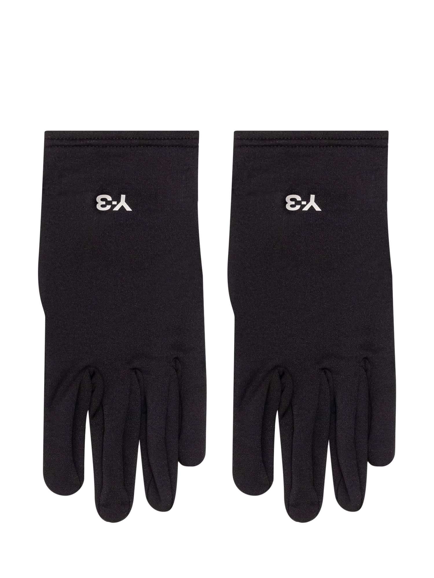 Shop Y-3 Y3 Run Gloves In Black