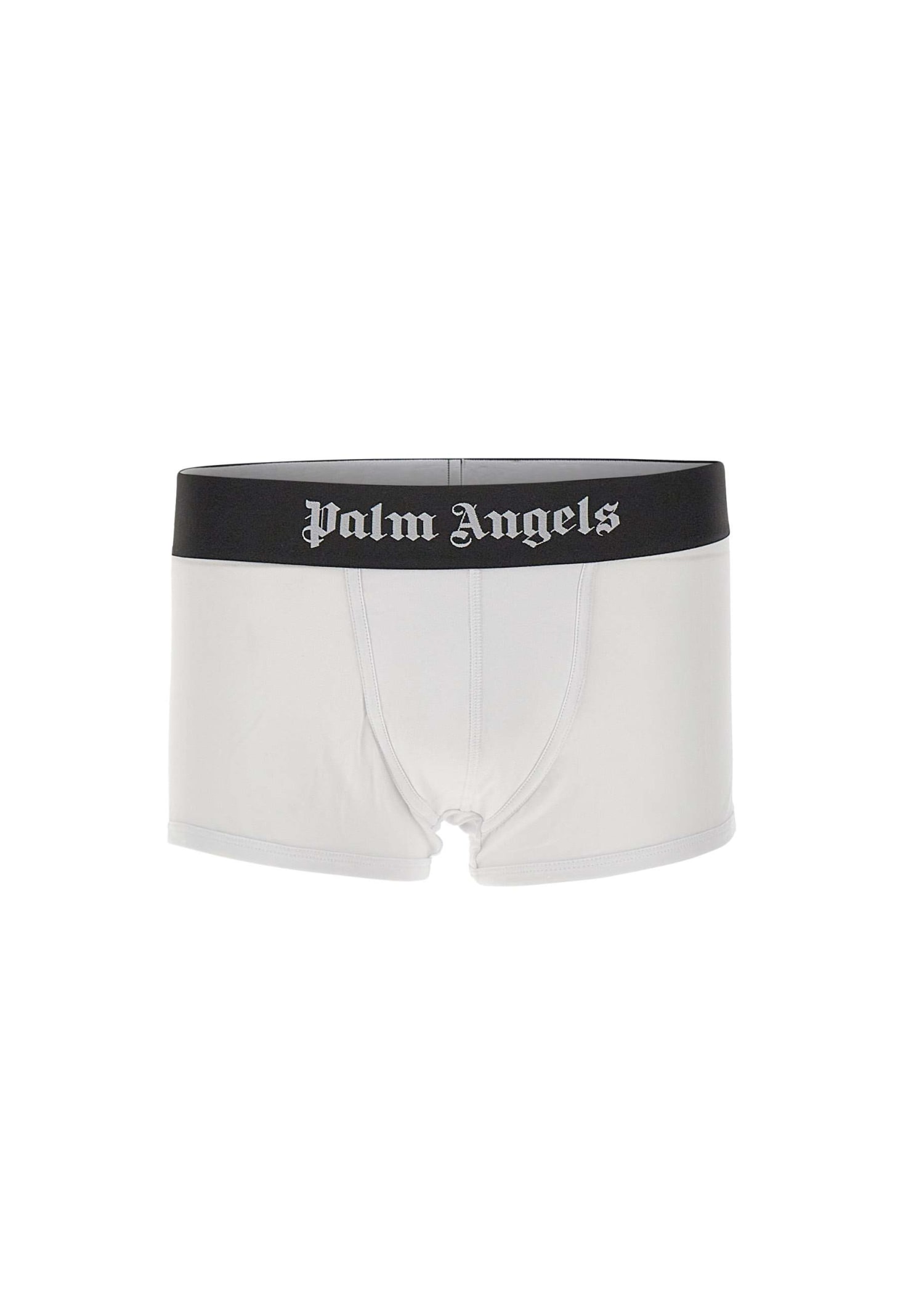 Shop Palm Angels Trunk Cotton Boxer Shorts In Multicolor