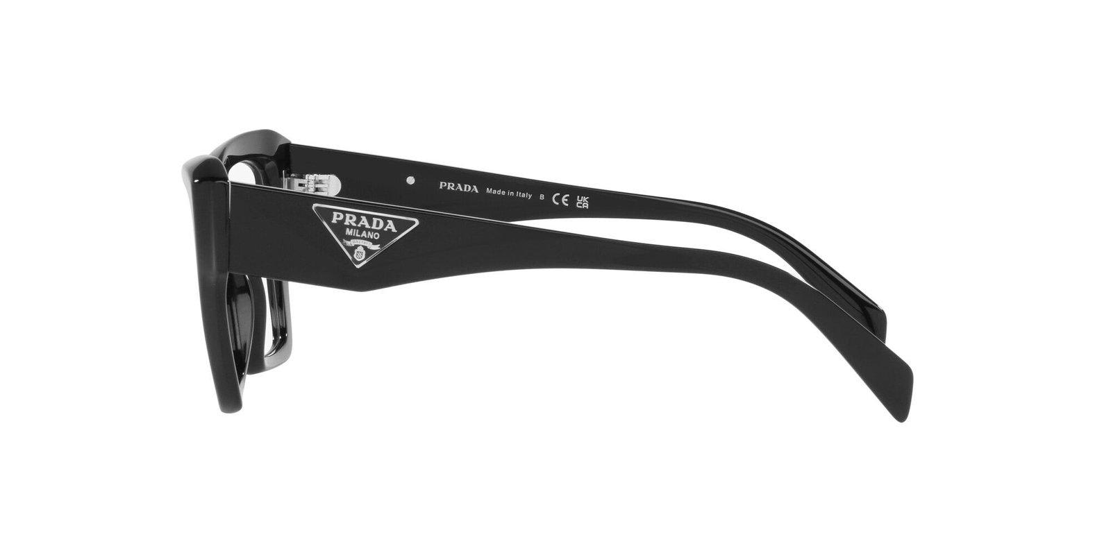 Prada Square Frame Glasses In 1ab1o1