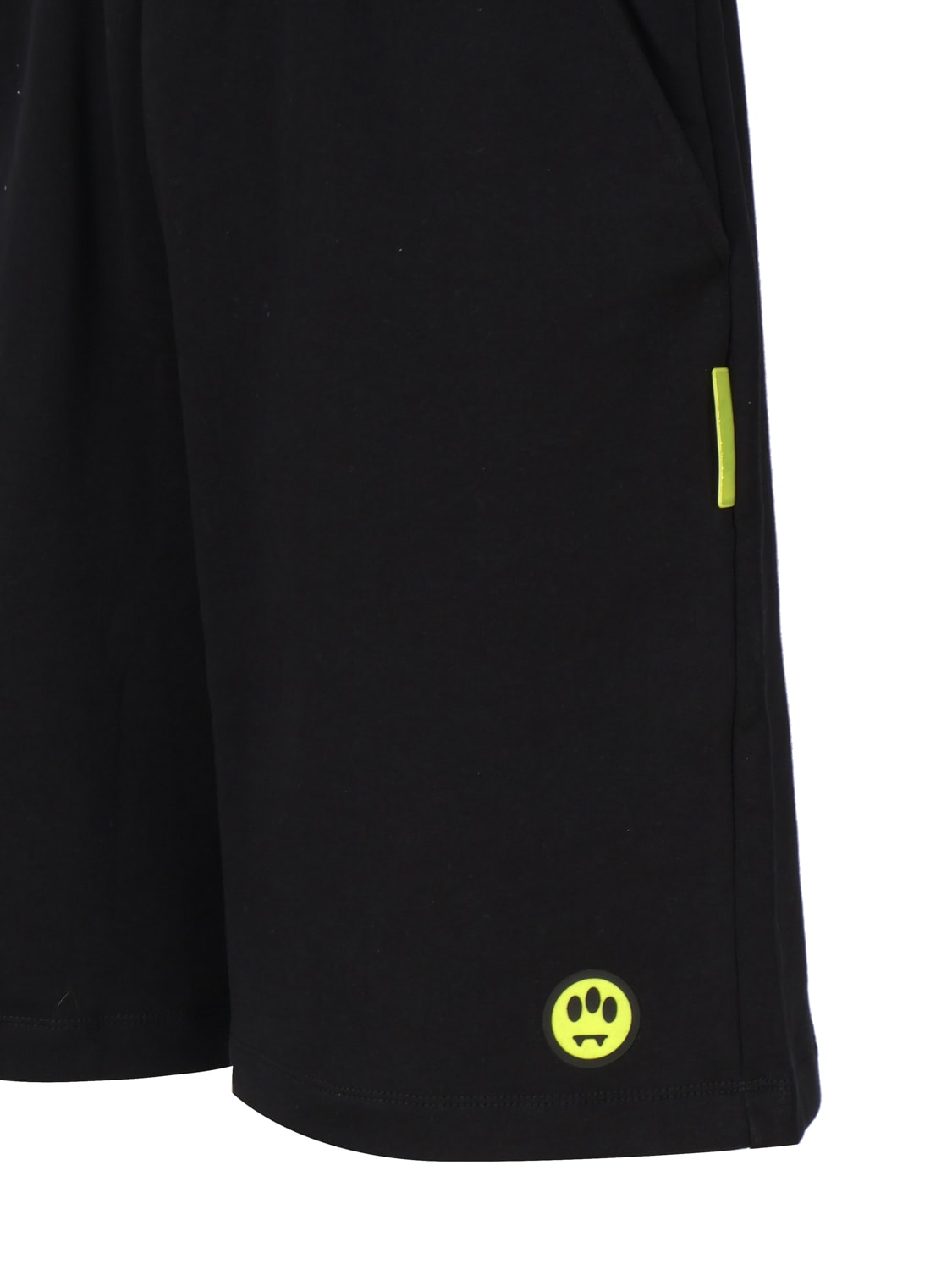 Shop Barrow Bermuda Shorts With Logo In Black