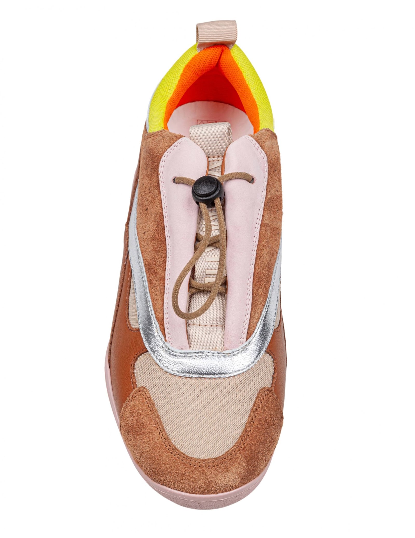Shop Vic Matie Sneakers In Multicolor Split Leather And Leather
