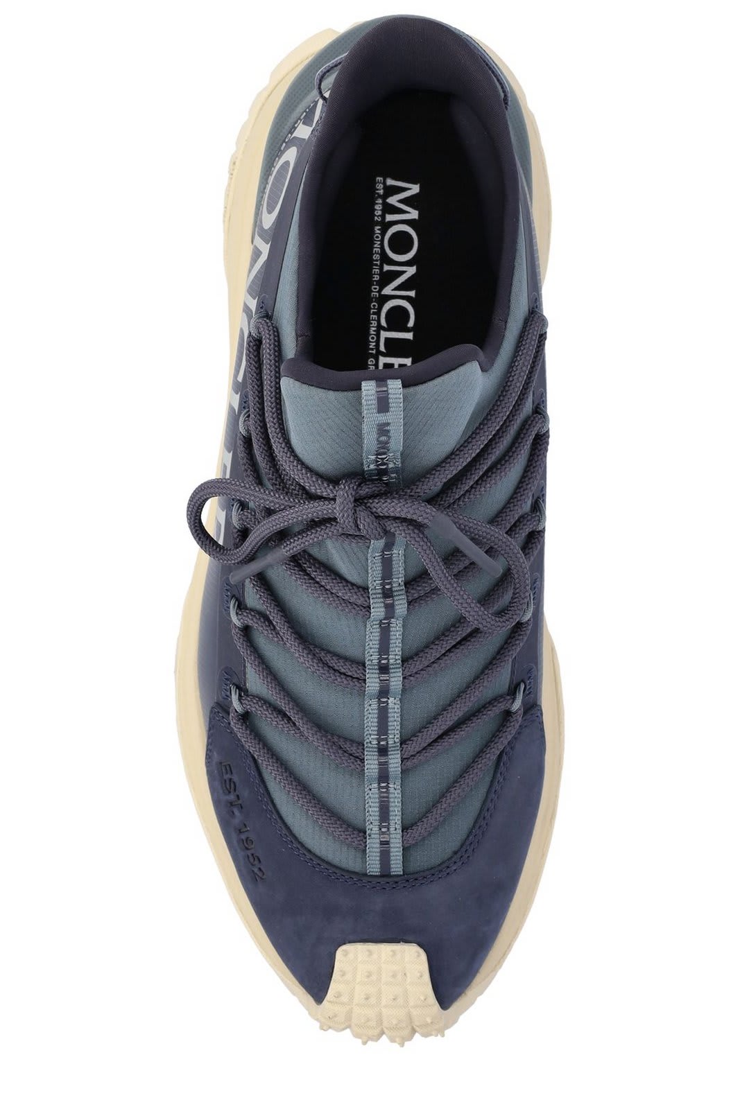 Shop Moncler Trailgrip Lite 2 Trainers In Blue