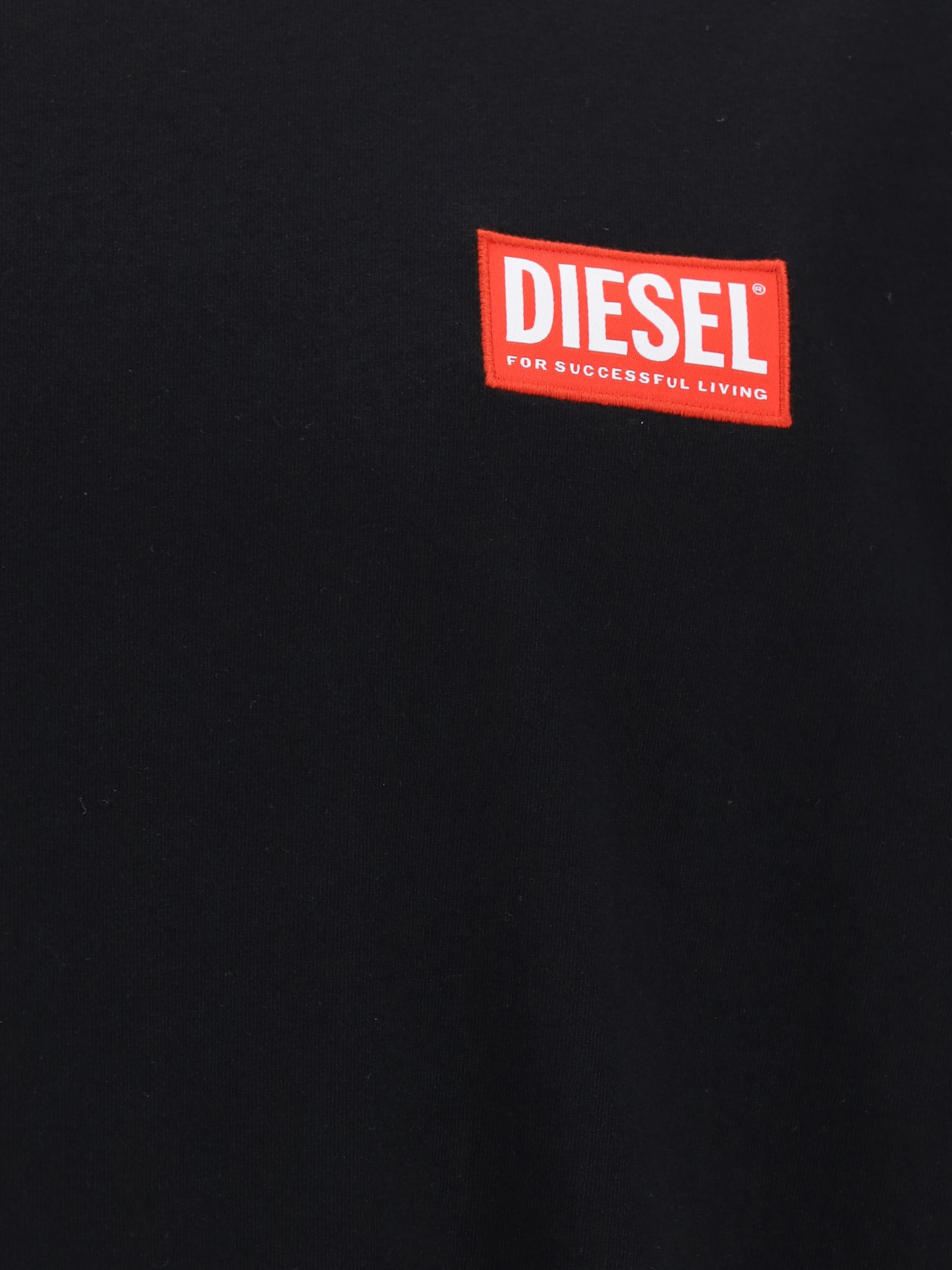 Shop Diesel T-shirt In Black