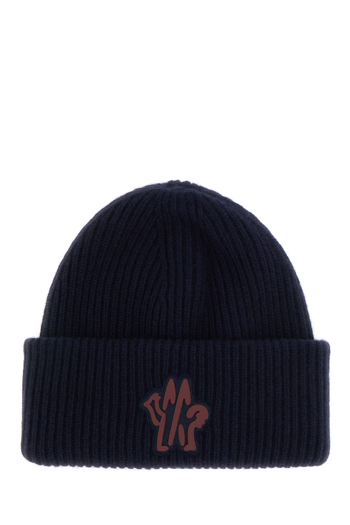 Midnight Blue Wool Beanie Hat