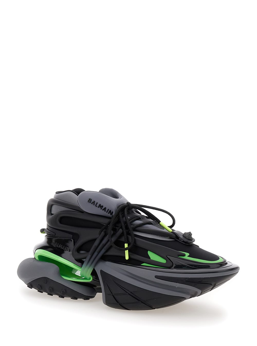 Balmain Unicorn Sneakers Multicolor In Black