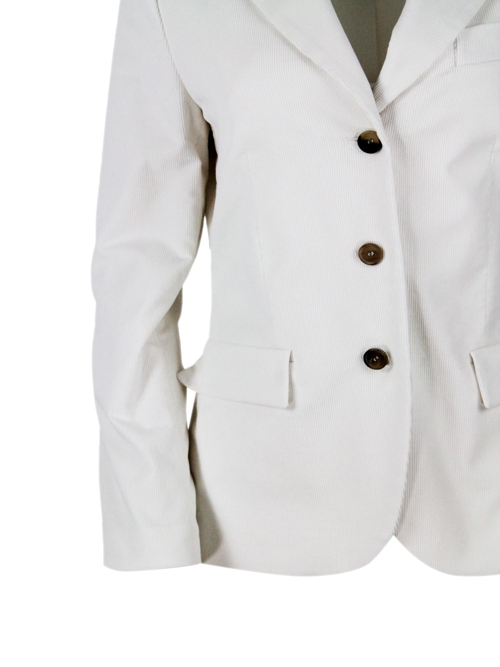 Shop Lorena Antoniazzi Blazer In White