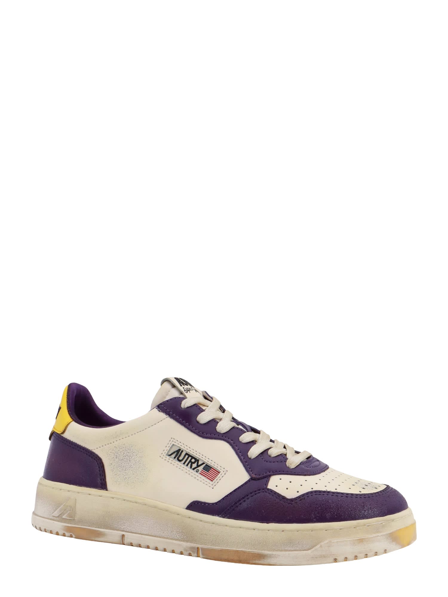 Shop Autry Sneakers In Ivory