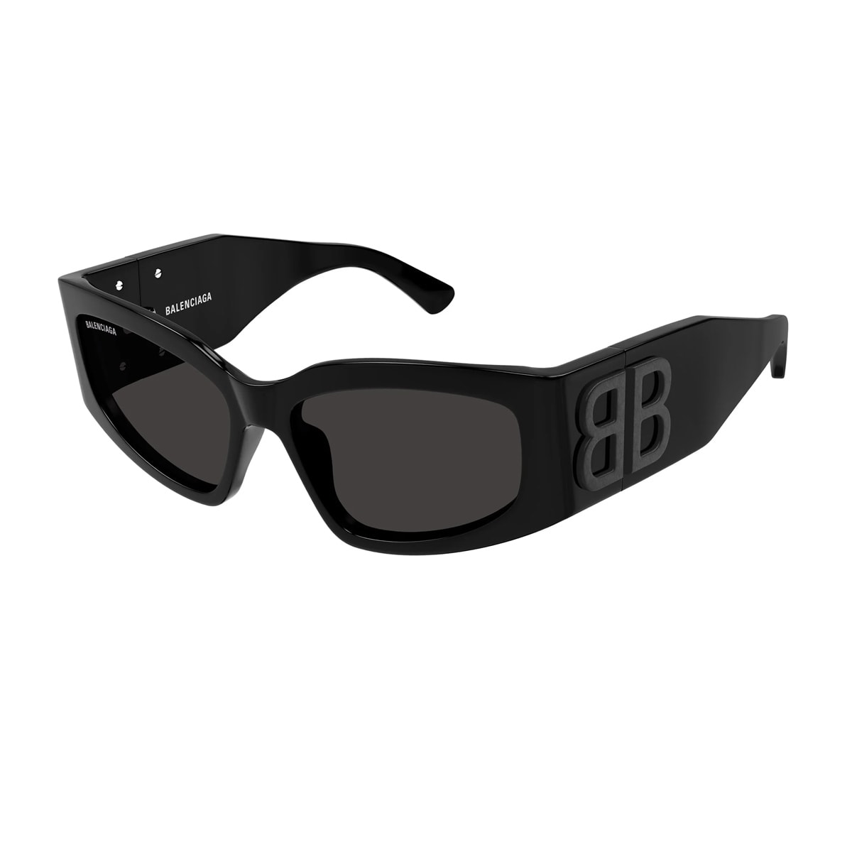 Shop Balenciaga Bb0321s Dinasty-linea Everyday 001 Sunglasses In Nero
