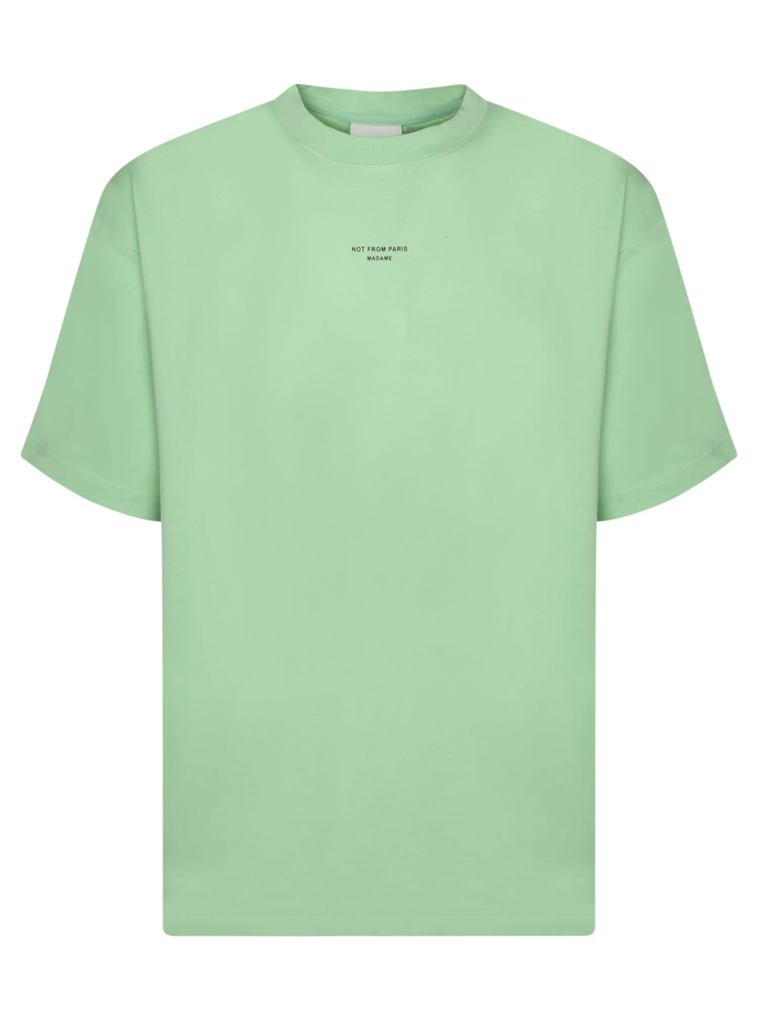 Light Green Slogan T-shirt