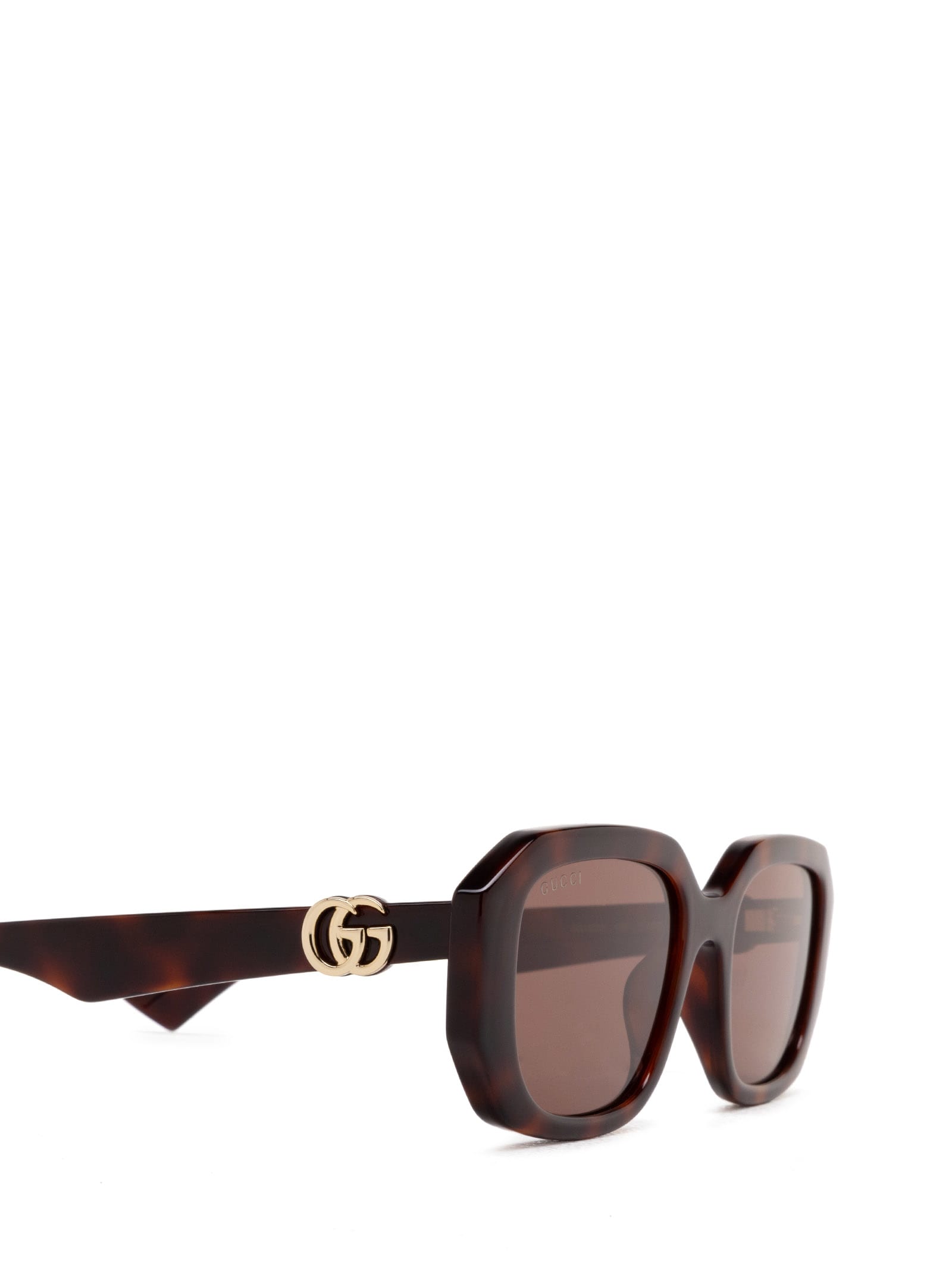 Shop Gucci Gg1535s Havana Sunglasses