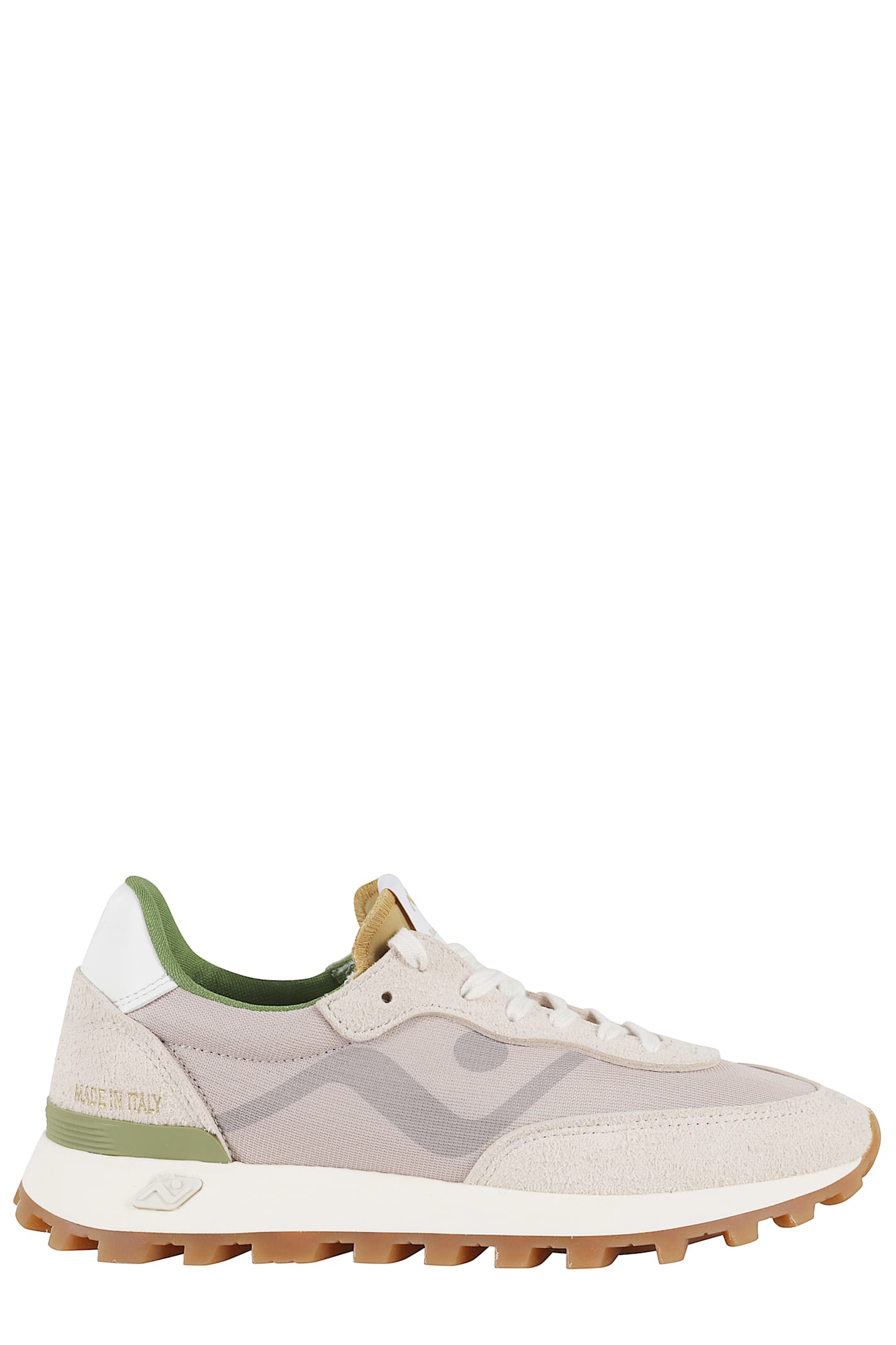 Nomad Sneakers In Pewter Cast Bone