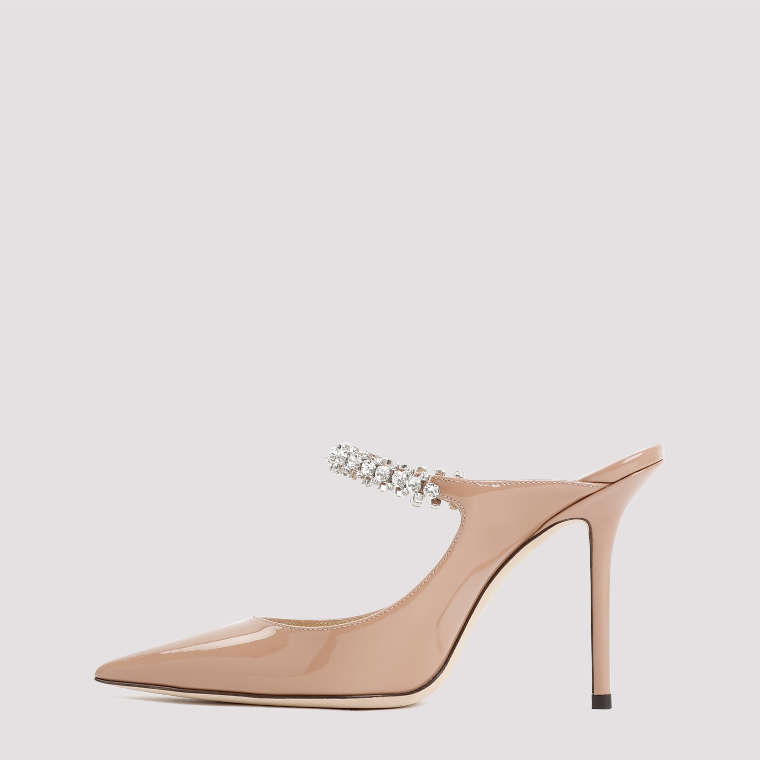 Shop Jimmy Choo Bing 100 Sandals In Ballet Pink