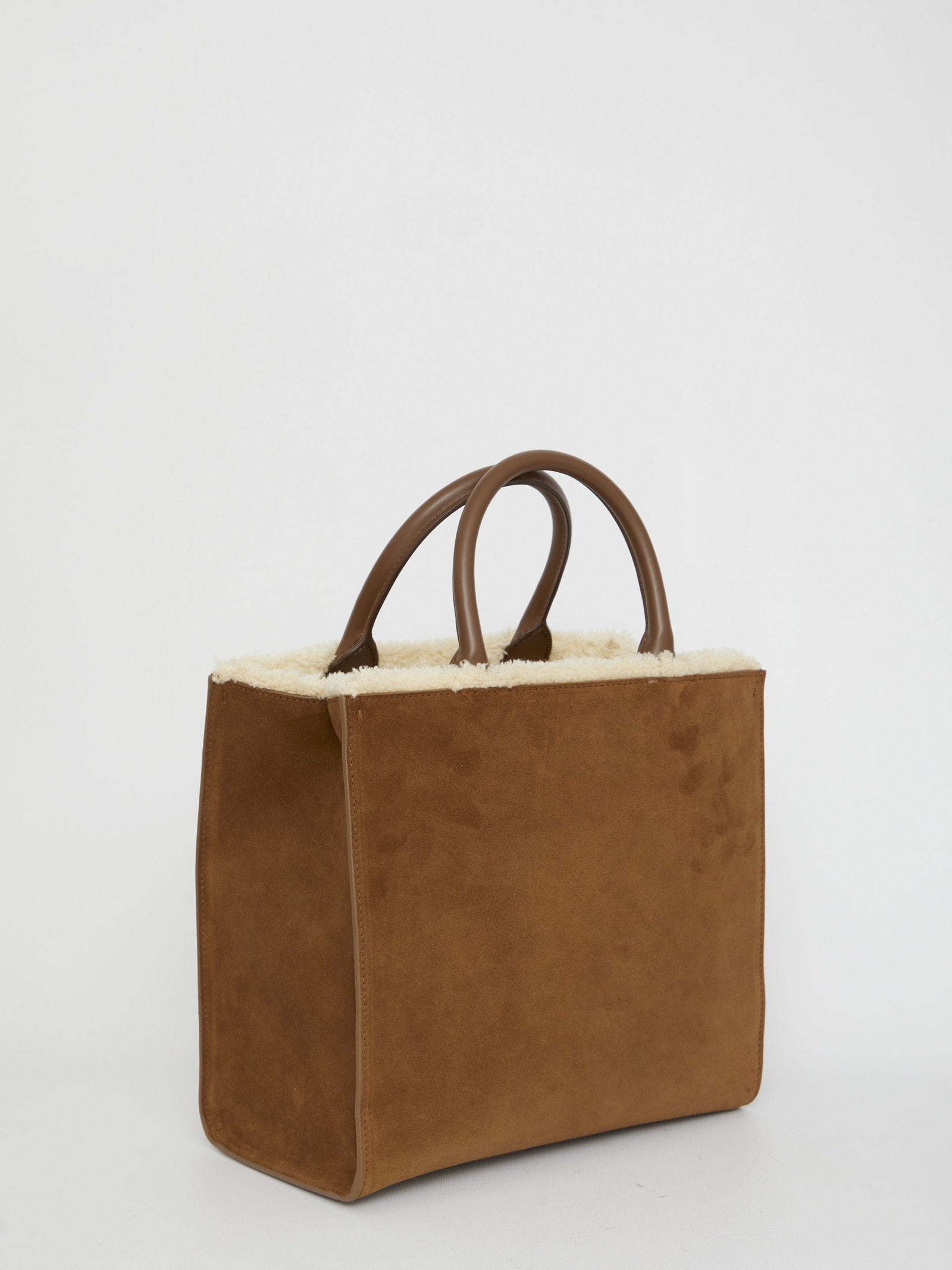 Shop Dolce & Gabbana Dg Daily Tote Bag In Brown
