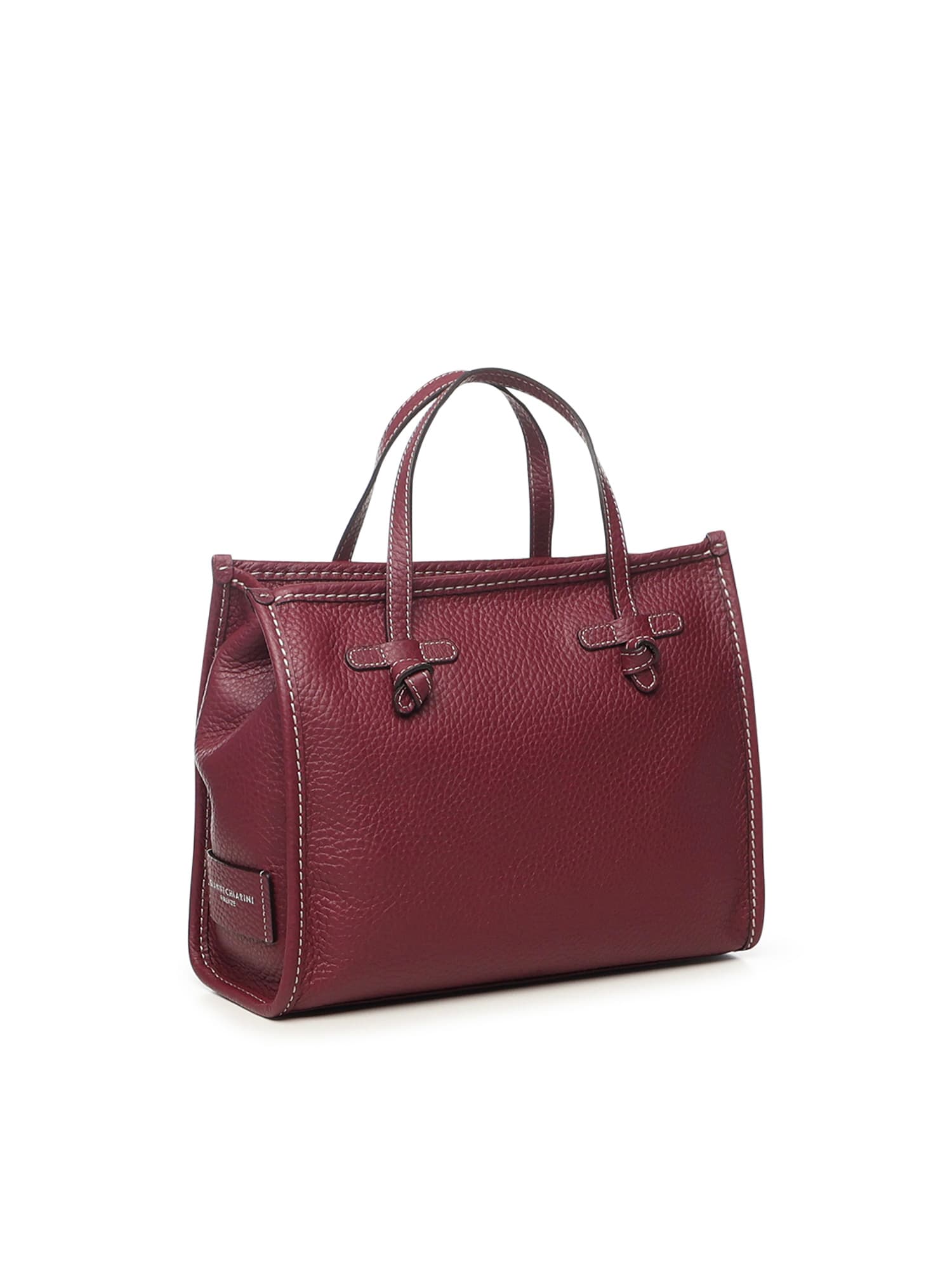 Gianni Chiarini Marcella Tote Bag In Burgundy