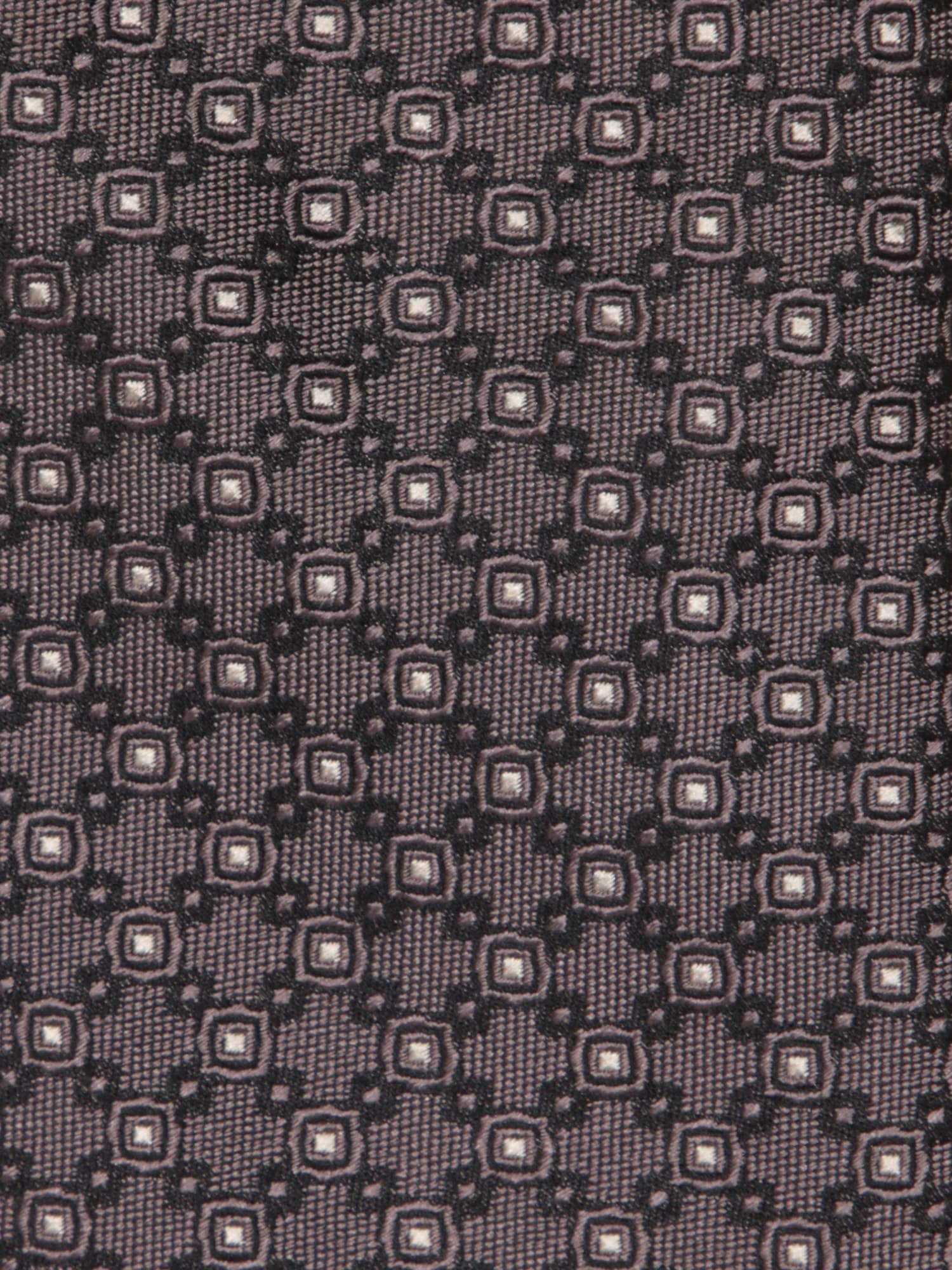Brunello Cucinelli Brown Micro Pattern Tie In Brown