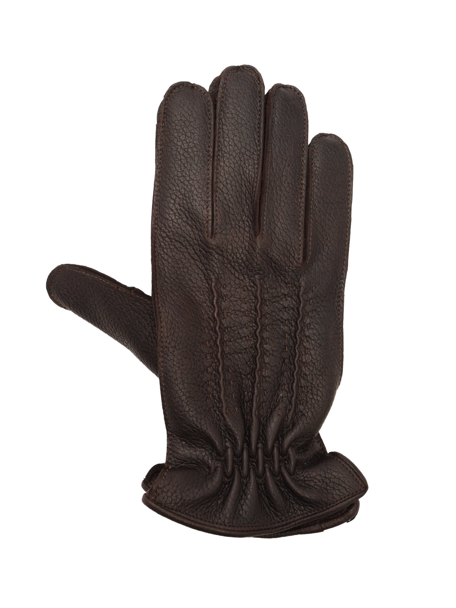Orciani Gloves In Brown