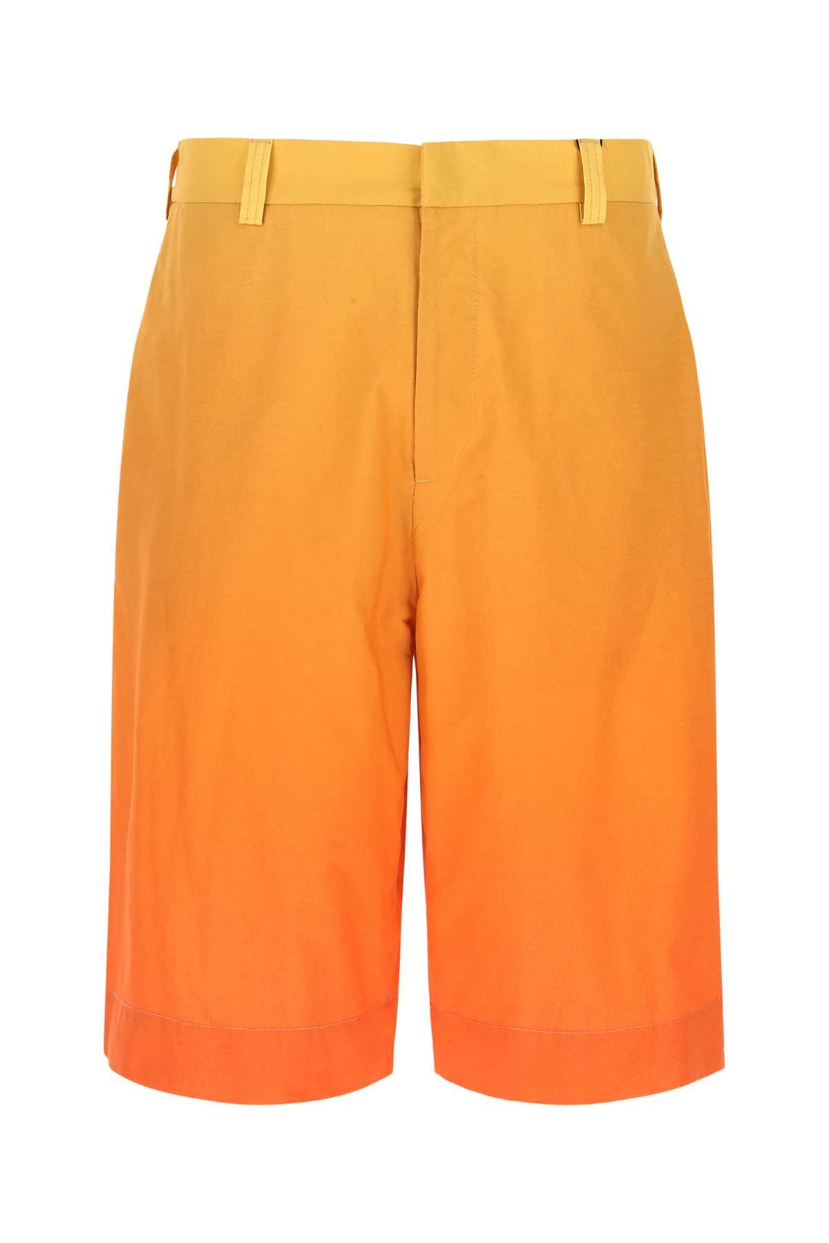 Shop Etro Multicolor Cotton Bermuda Shorts In 0750