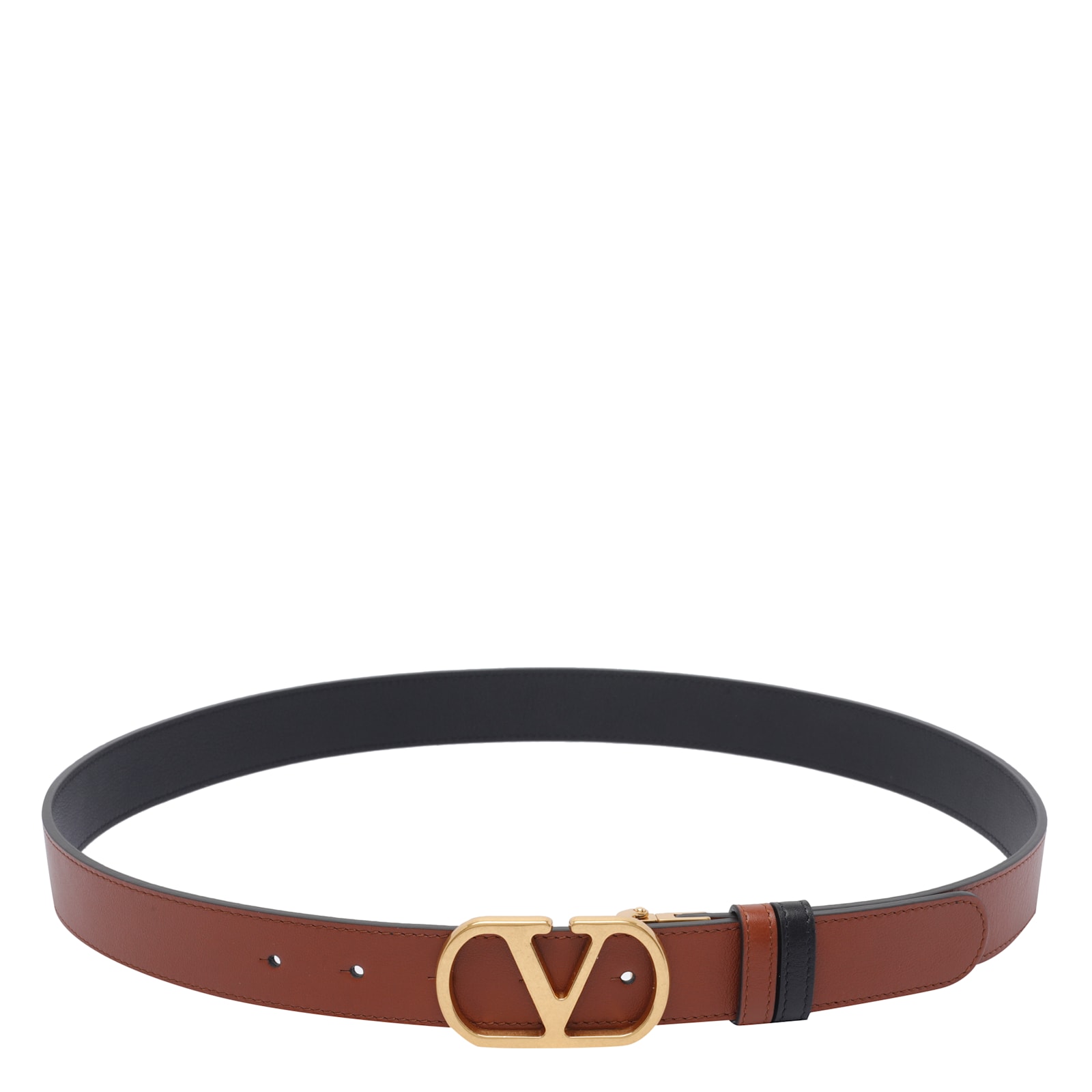 Reversible Vlogo Signature Belt