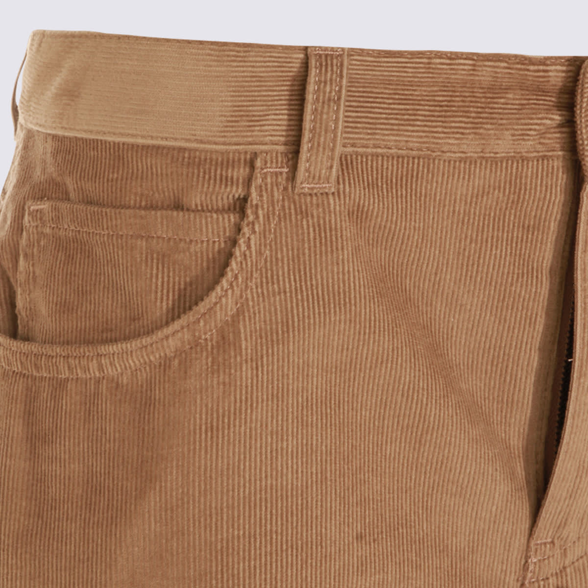 The Row Beige Cotton Pants In Brown