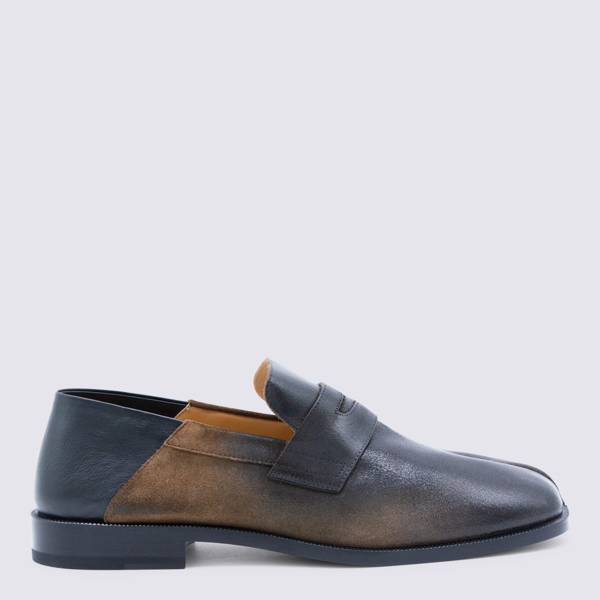 Maison Margiela Brown Tabi Loafers