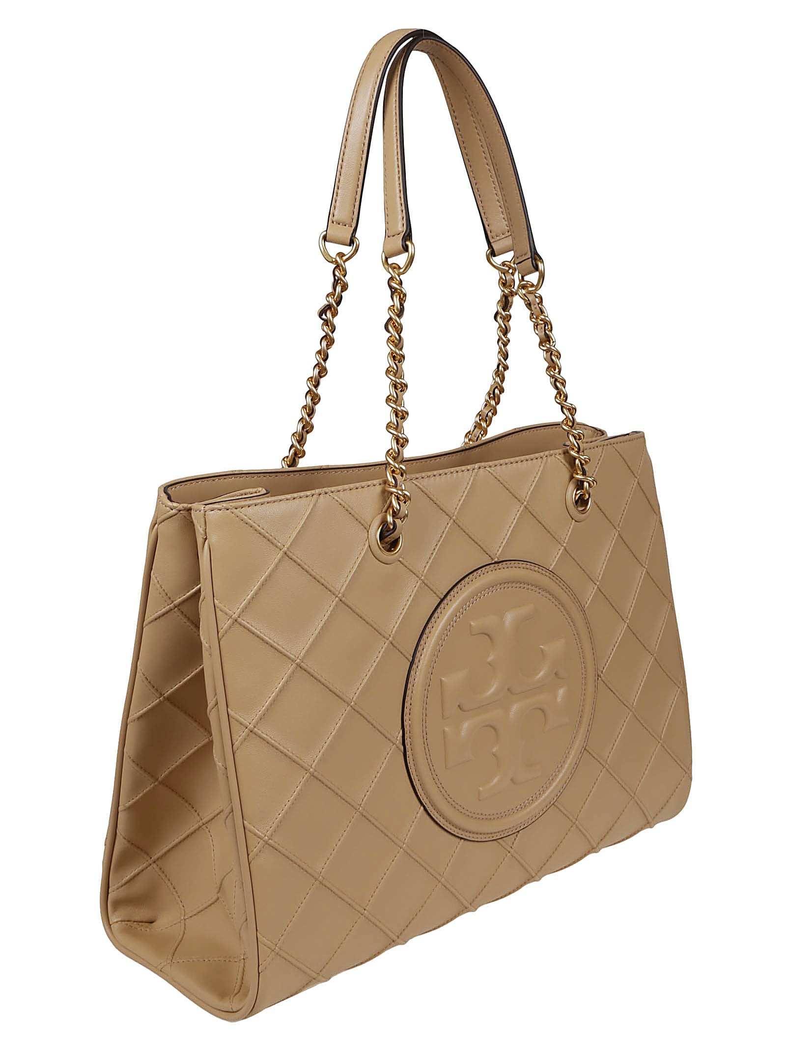 Tory Burch Women's Fleming Soft Chain Tote Bag - Desert Dune One-Size