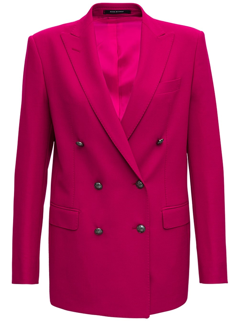 Tagliatore Jasmine Pink Blazer In Wool Blend